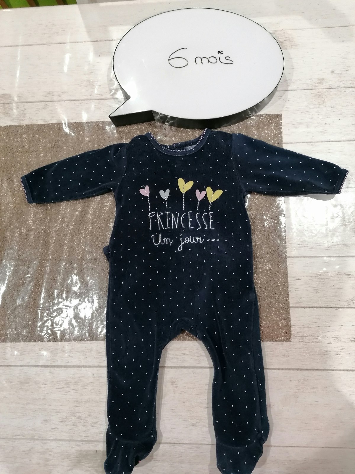 Pyjama 1⃣ pièce 6mois