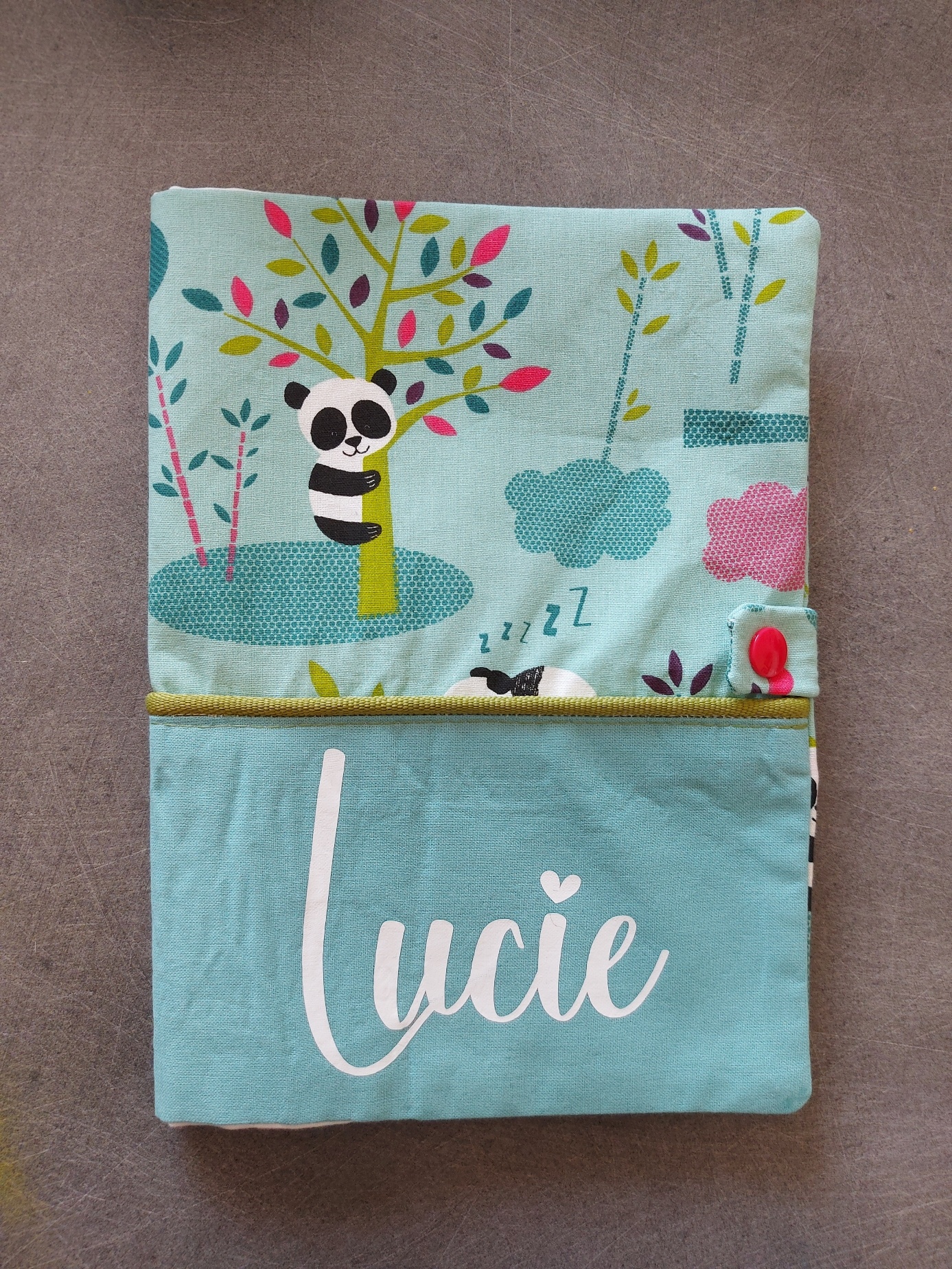 Protège carnet de santé personnalisé