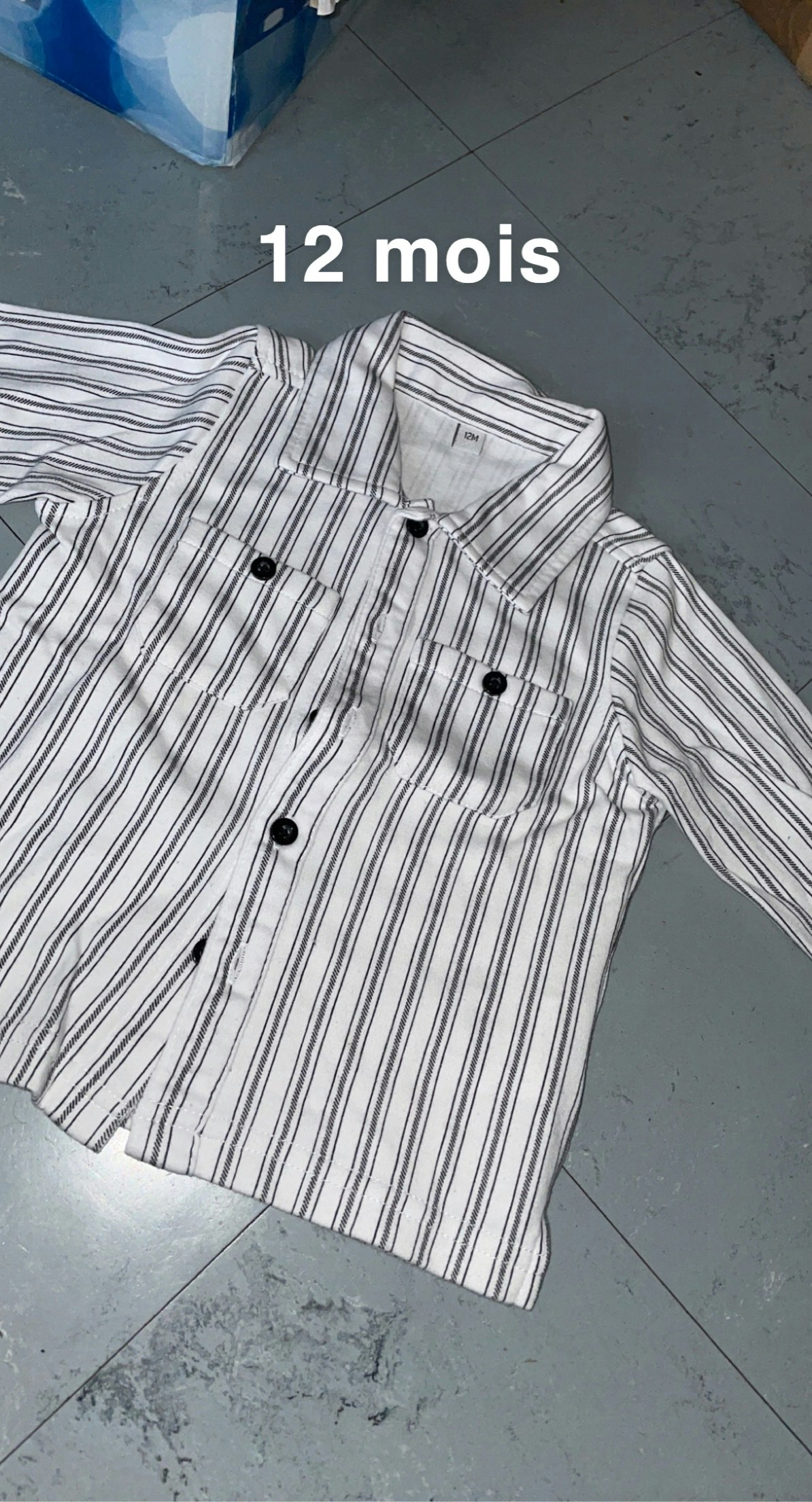 Chemise bébé garçon