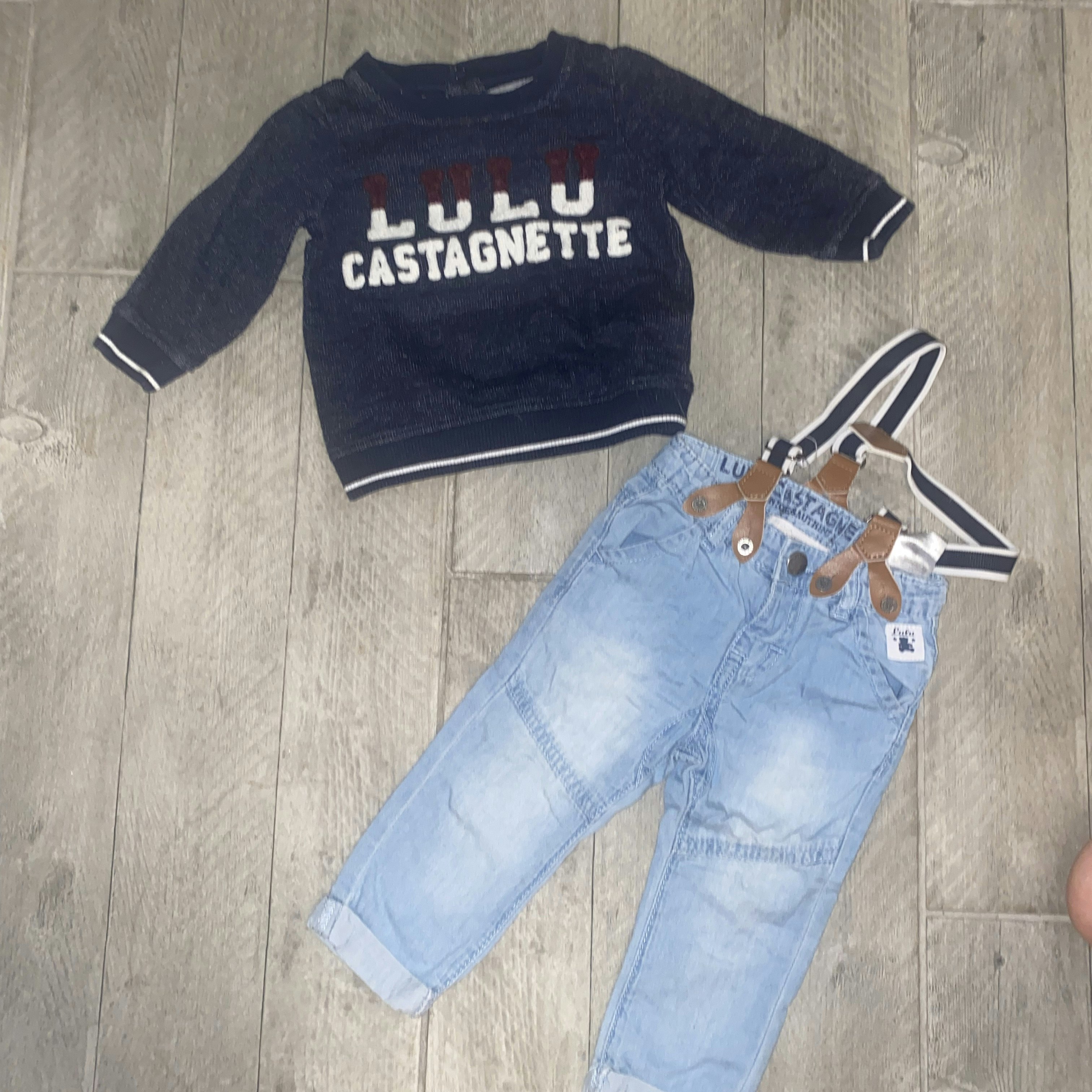 Ensemble 12 mois Lulu castagnette