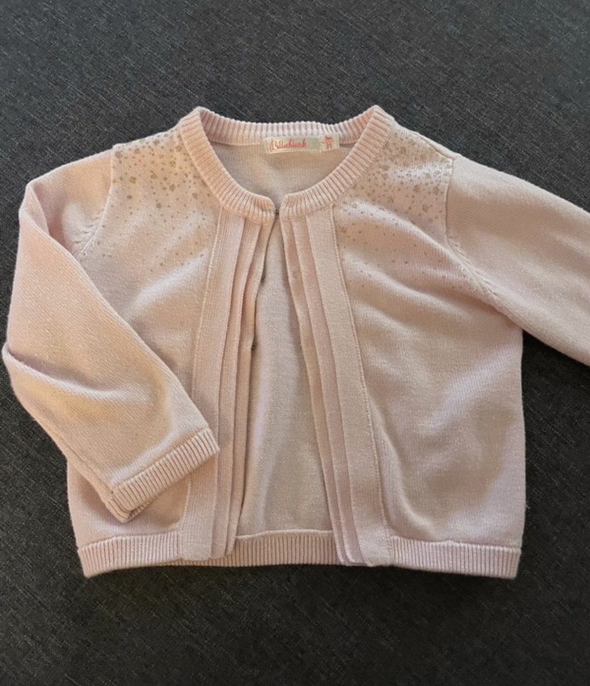 Gilet bébé fille