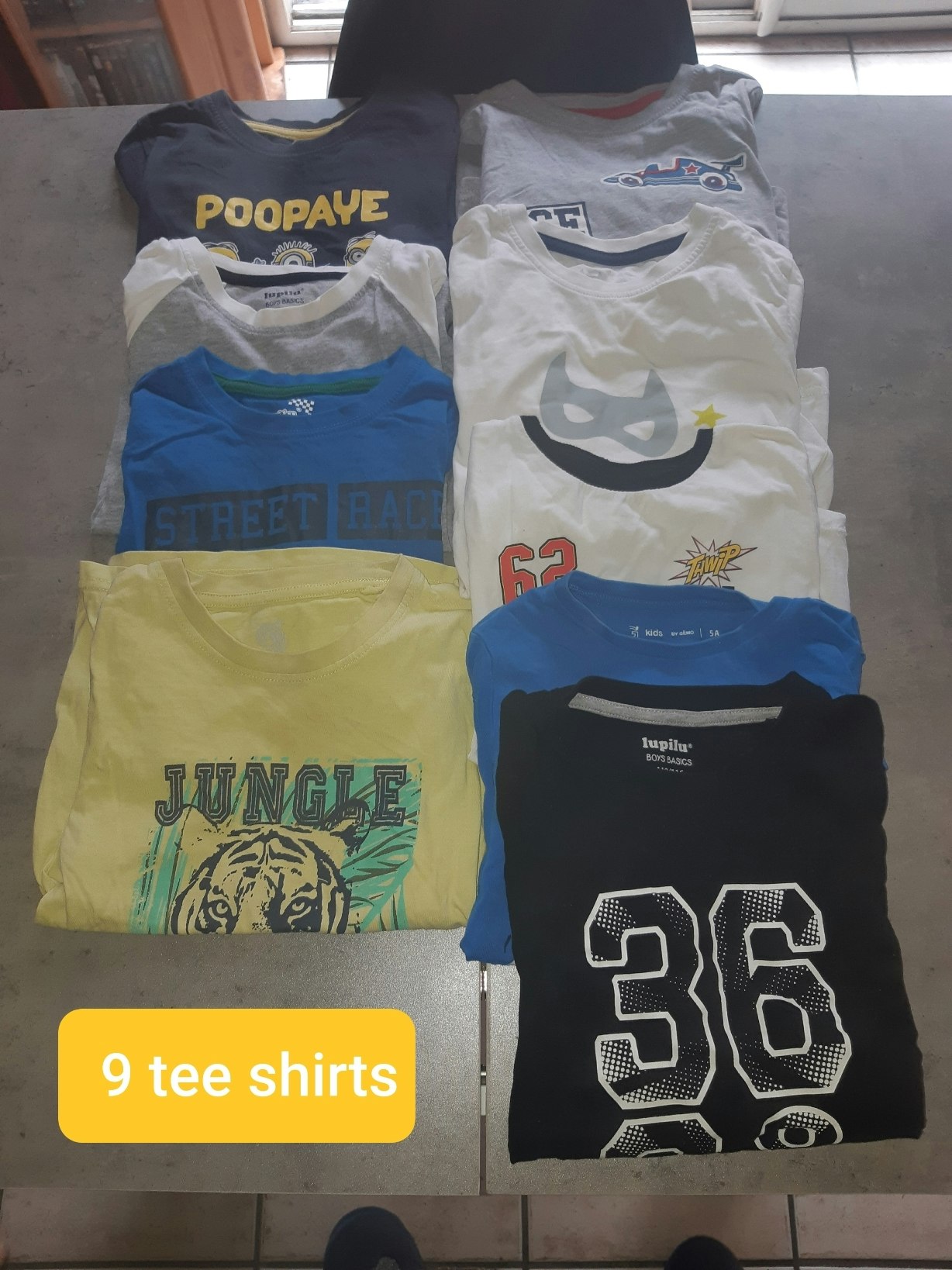 Vêtements garçons 4/6ans