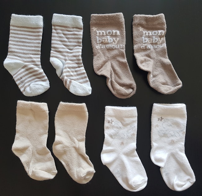 Lot De 4 Paires De Chaussettes Bebe Garcon Taille 15 16 Beebs Achat Vente Bebe