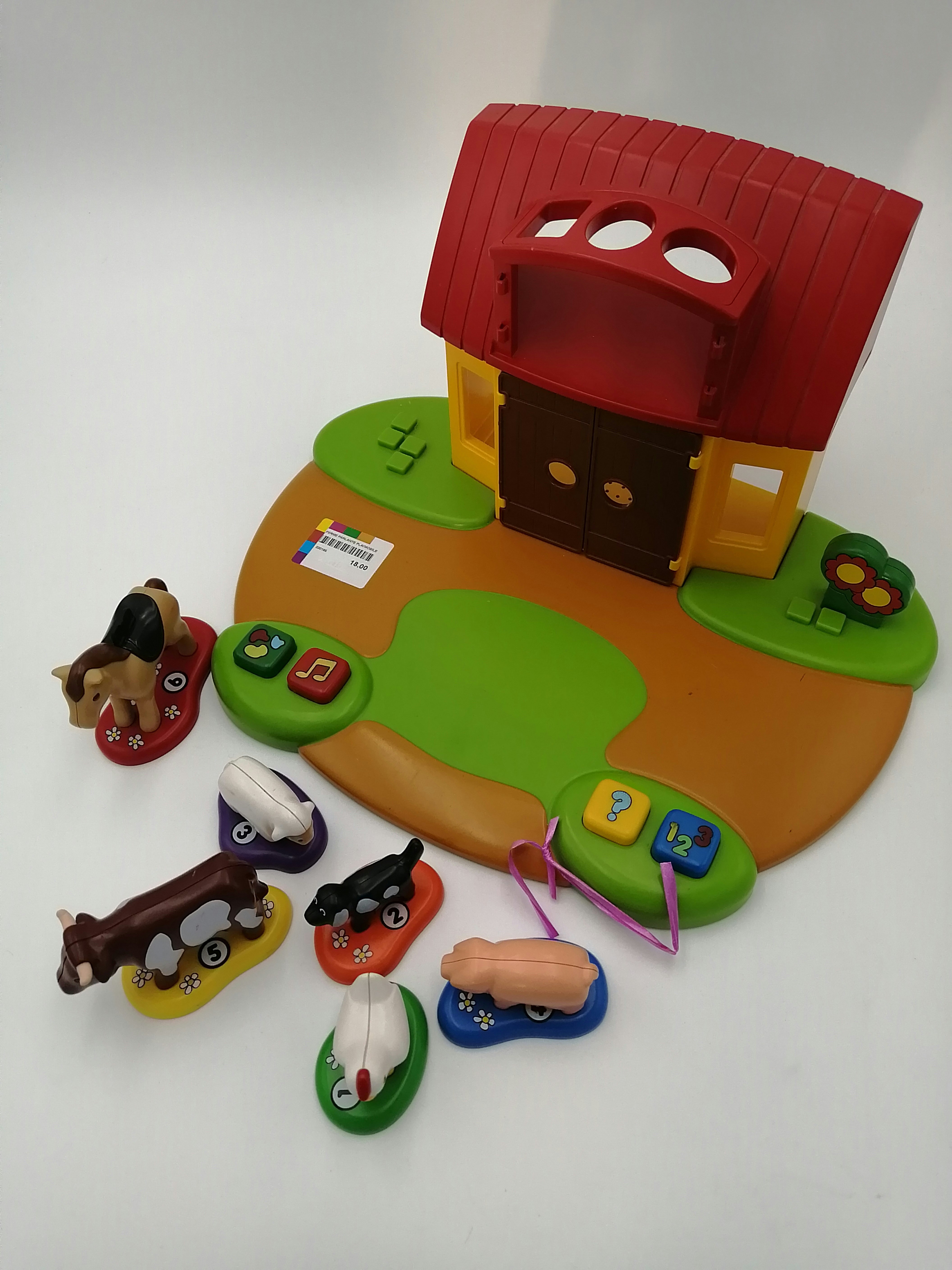 Ferme parlante Playmobil 1 2 3