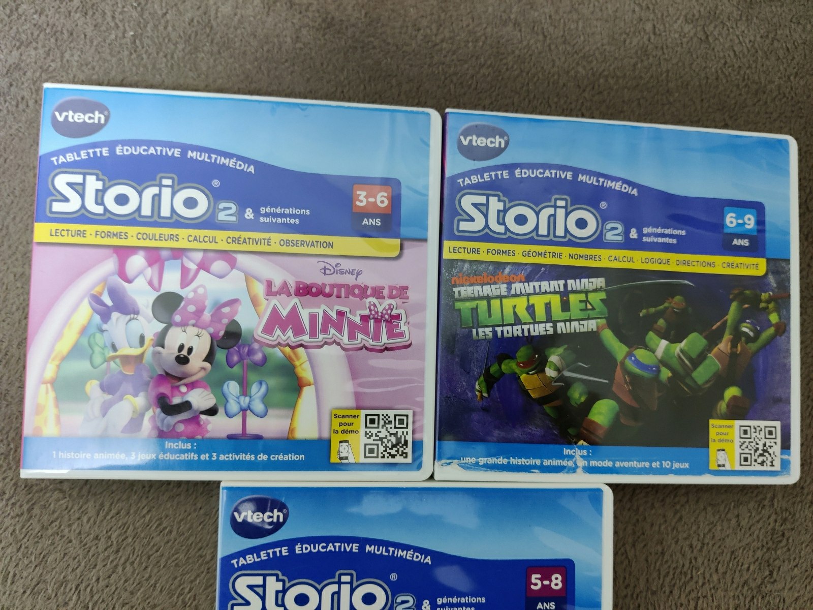 Lots de 3 jeux Storio 2 et 3 - photo numéro 2