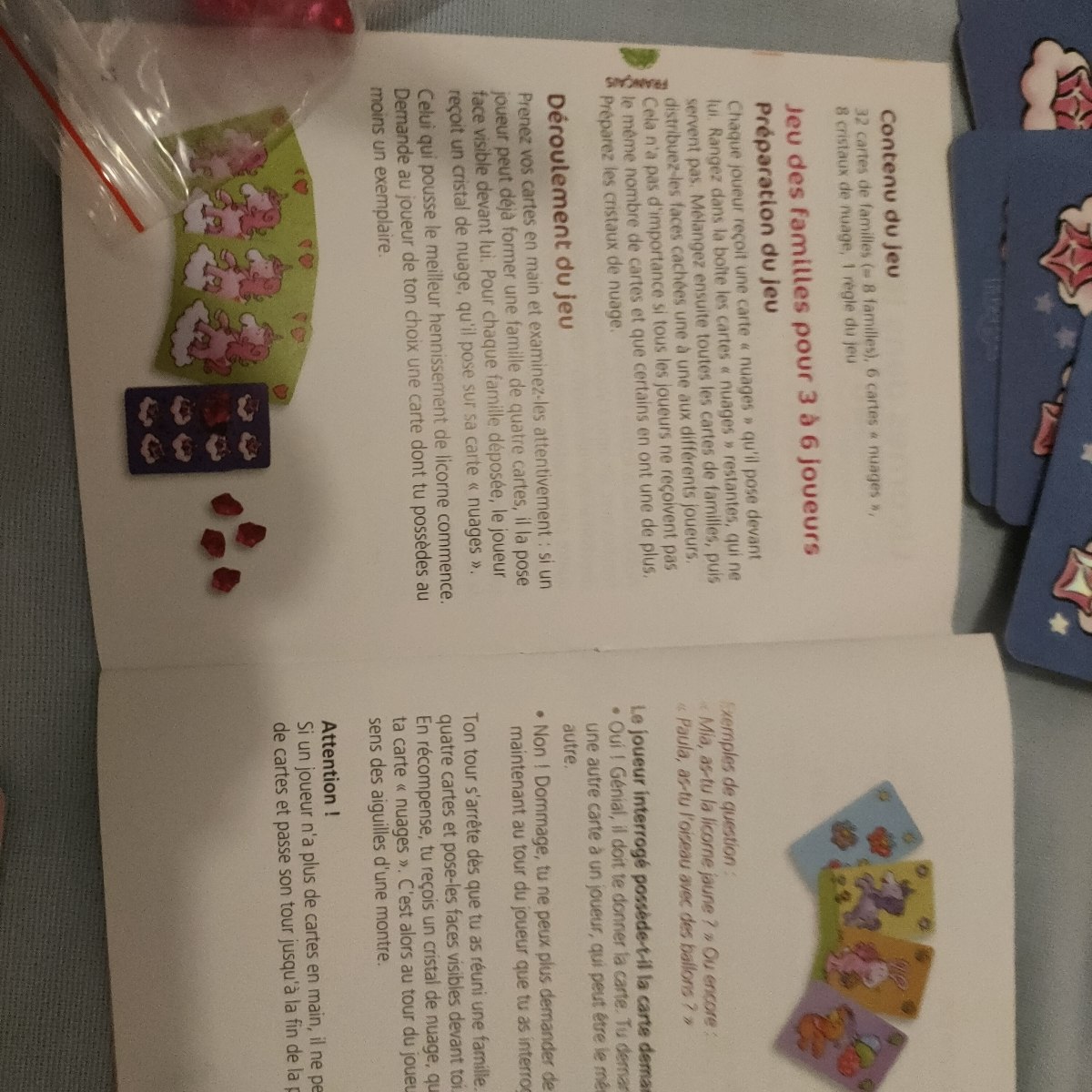 Jeu de 7 familles licorne 🦄 - photo numéro 3