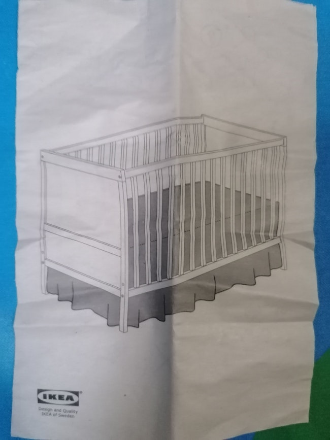 Jupe De Lit Ikea Beebs Achat Vente Bebe Enfant