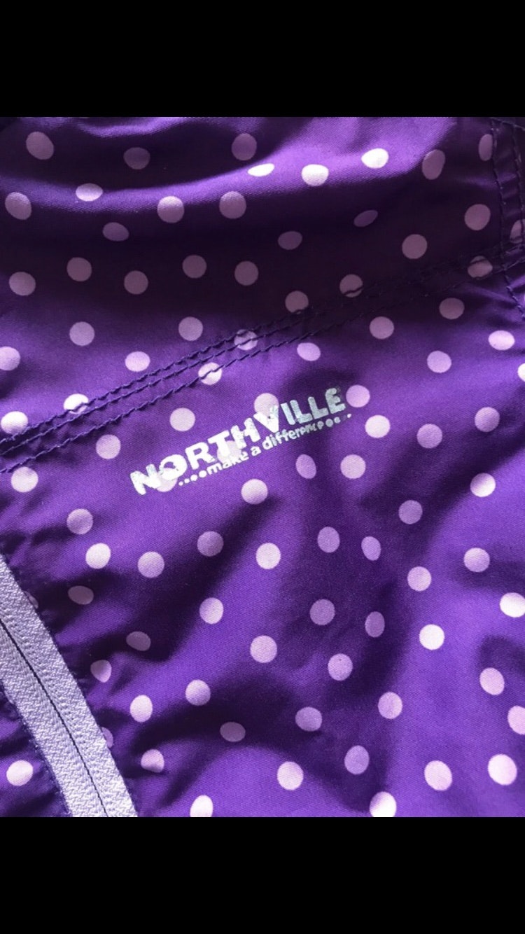 Manteau violet GAP taille 4 ans - photo numéro 2