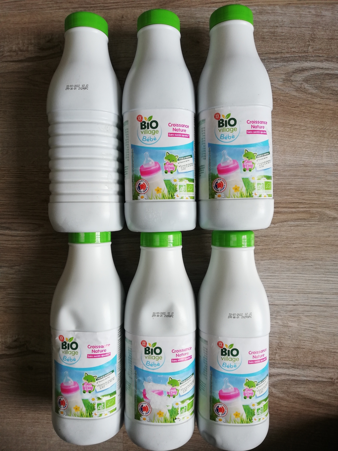 Lait de croissance bio