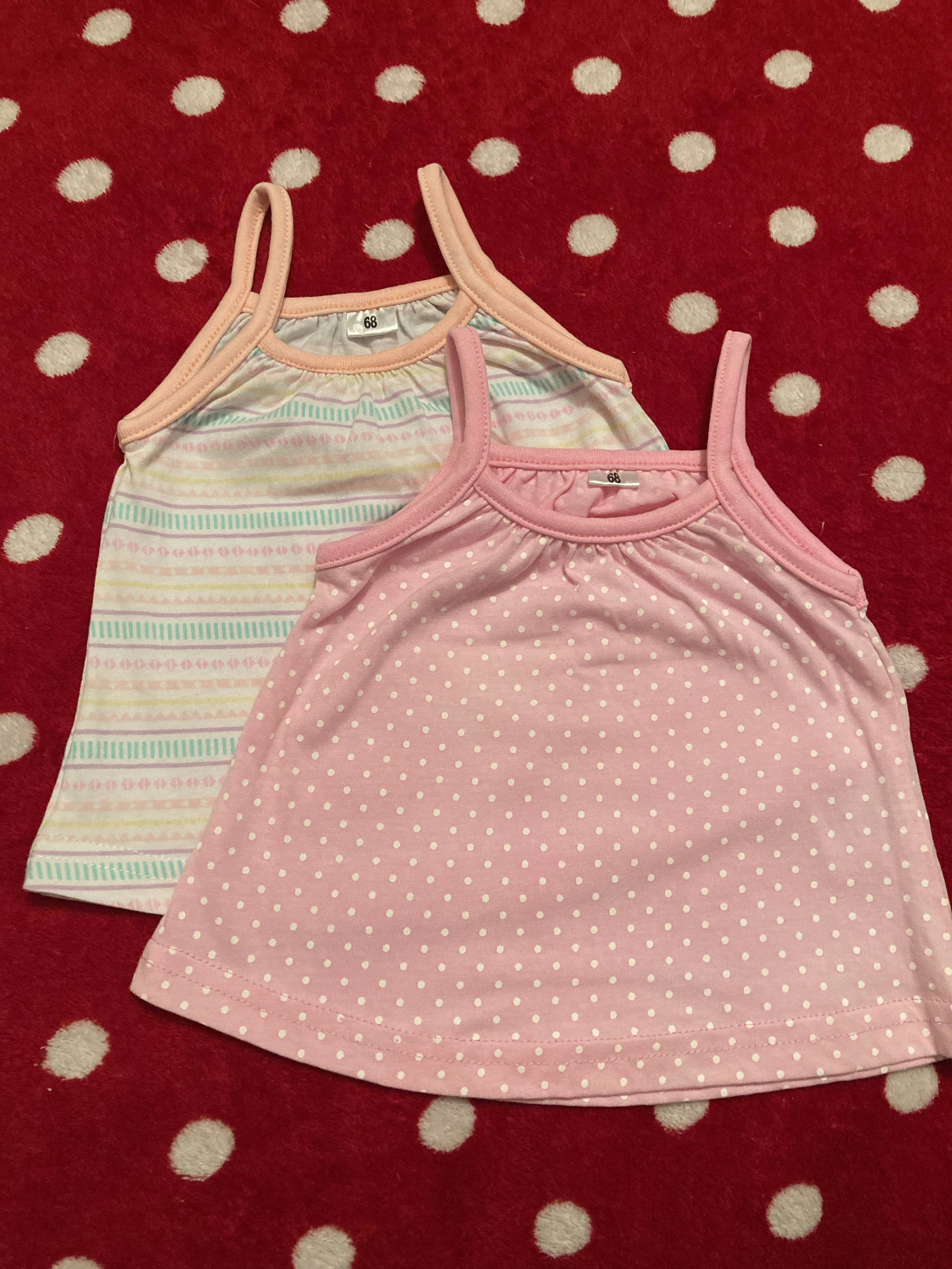 Lot 2 débardeur 6 mois