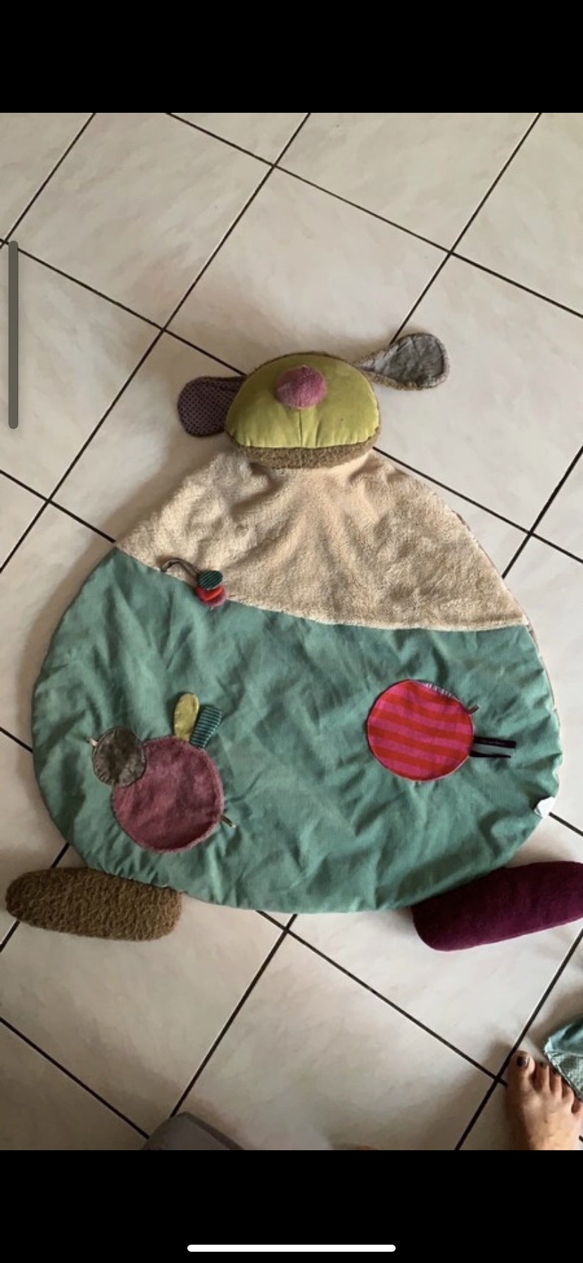 Tapis et housse de tais à langer - photo numéro 2