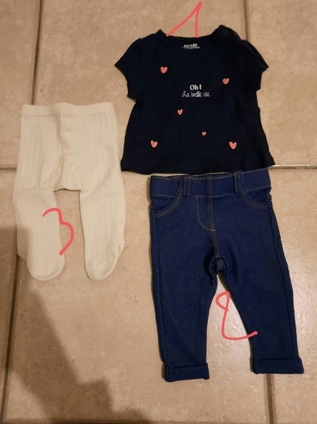 Vêtements bébé filles