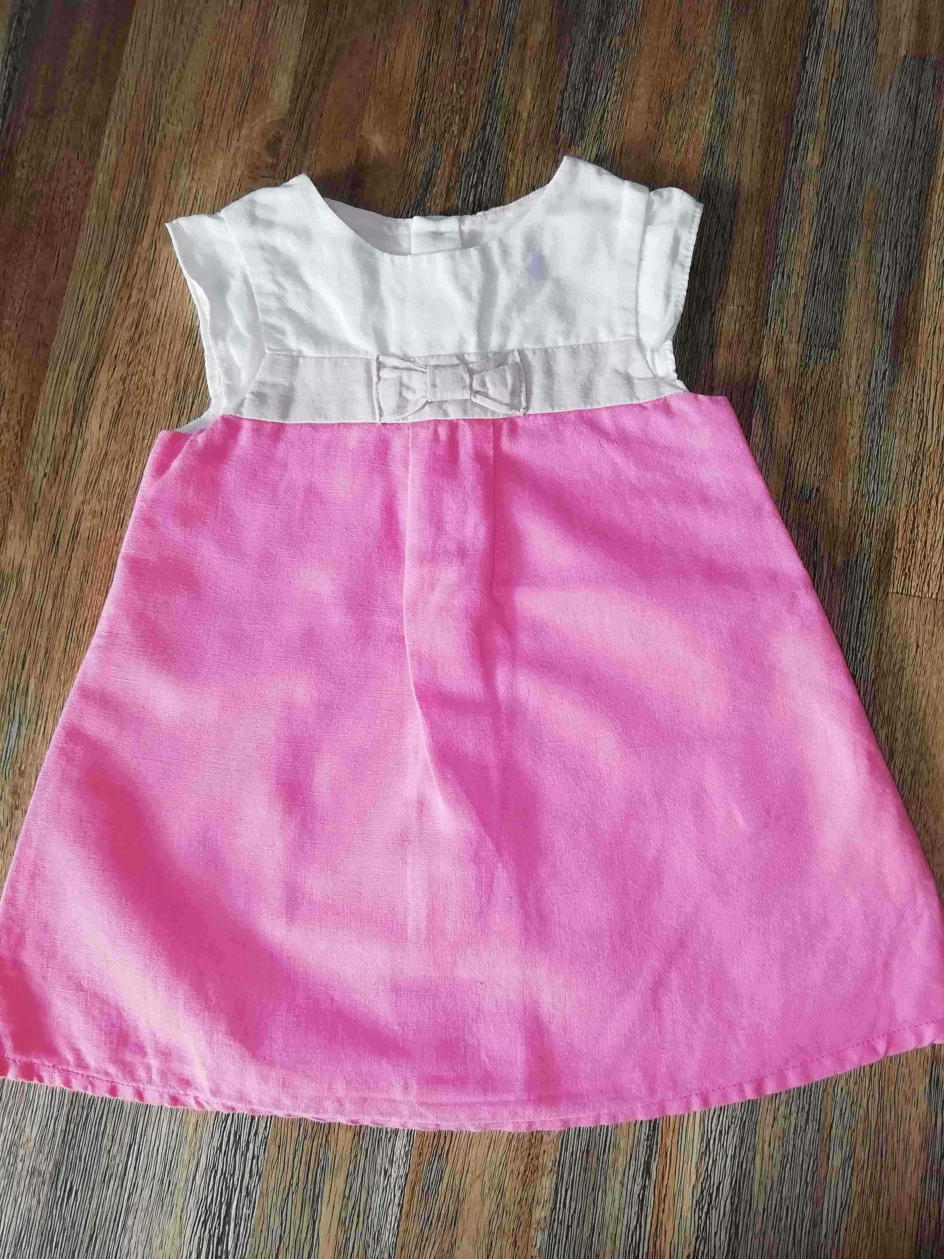 Robe rose Cyrillus 6 mois Comme neuve - photo numéro 3