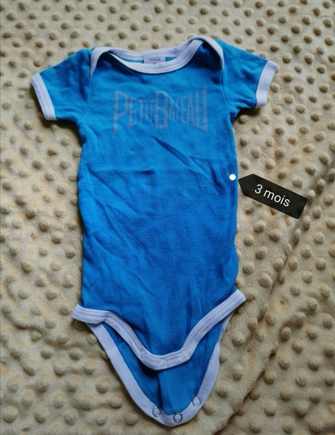 Body petit bateau taille 3 mois