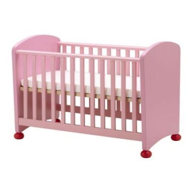 Lit Bebe Rose Evolutif Mammut Ikea Matelas Beebs Achat Vente Bebe Enfant