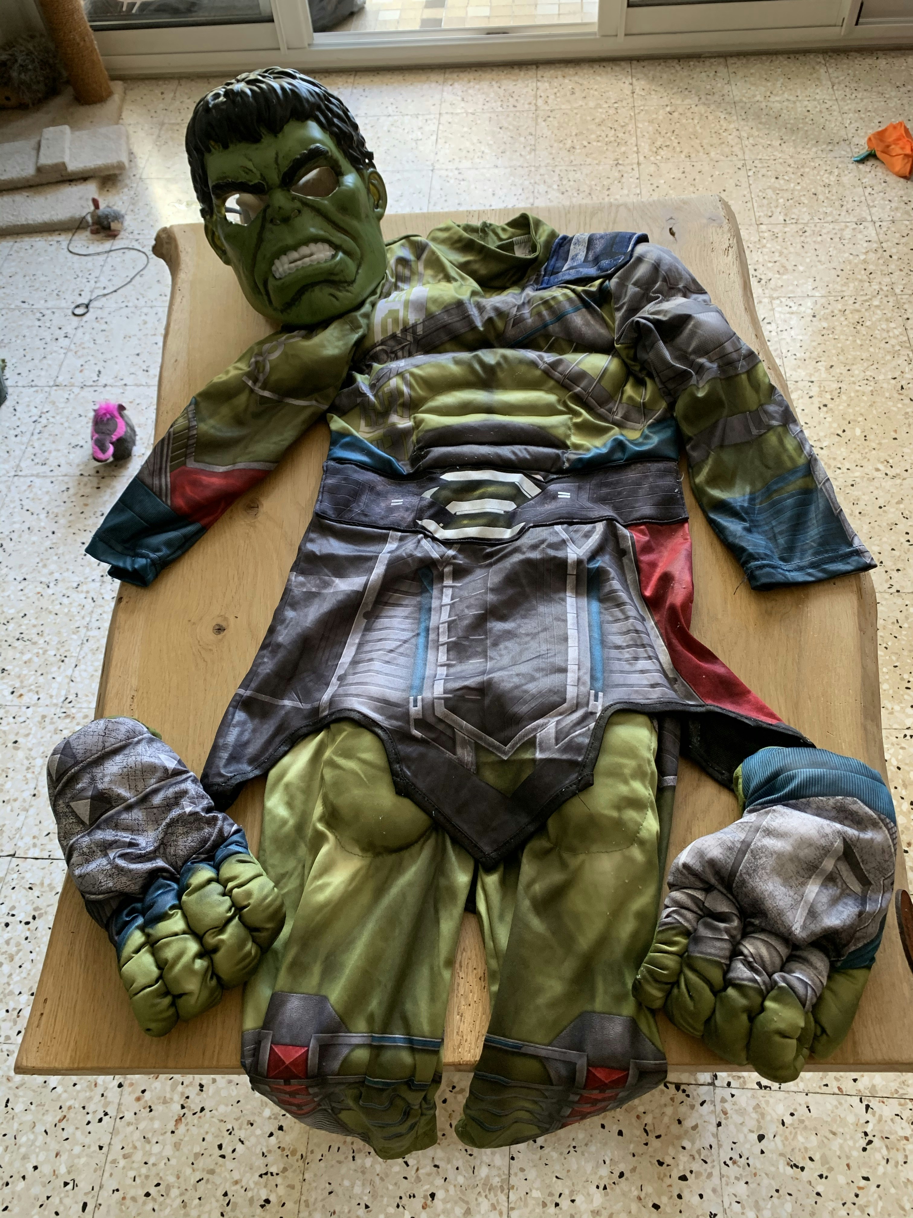 Déguisement Hulk deluxe 5/6 ans