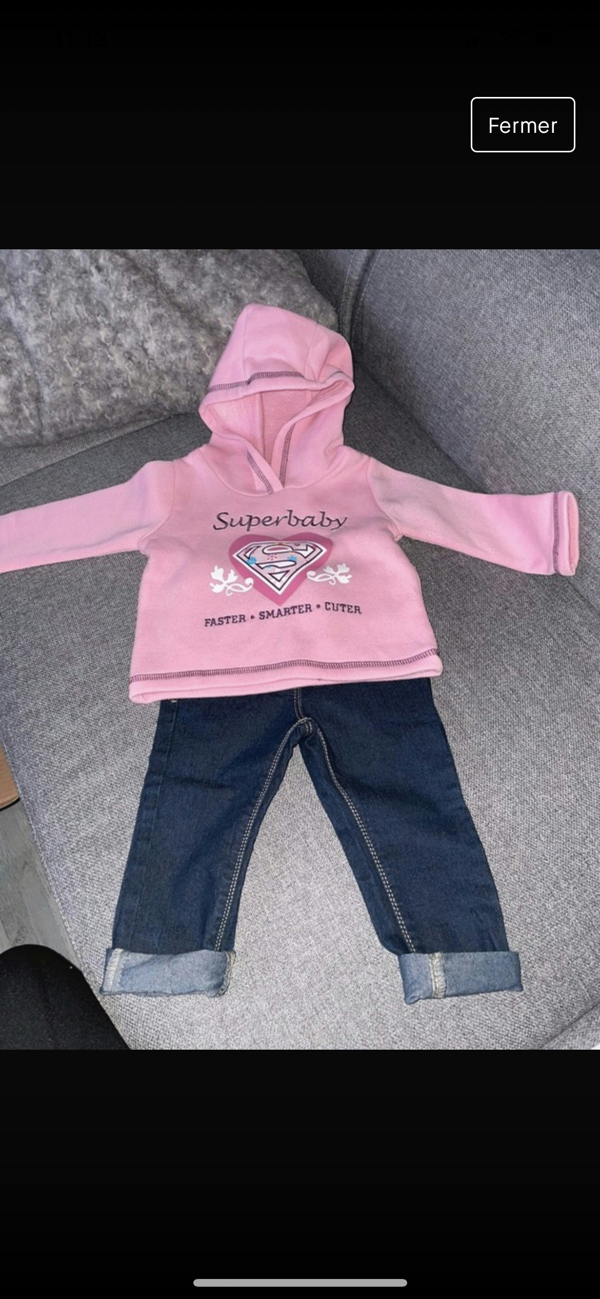 Ensemble bébé fille