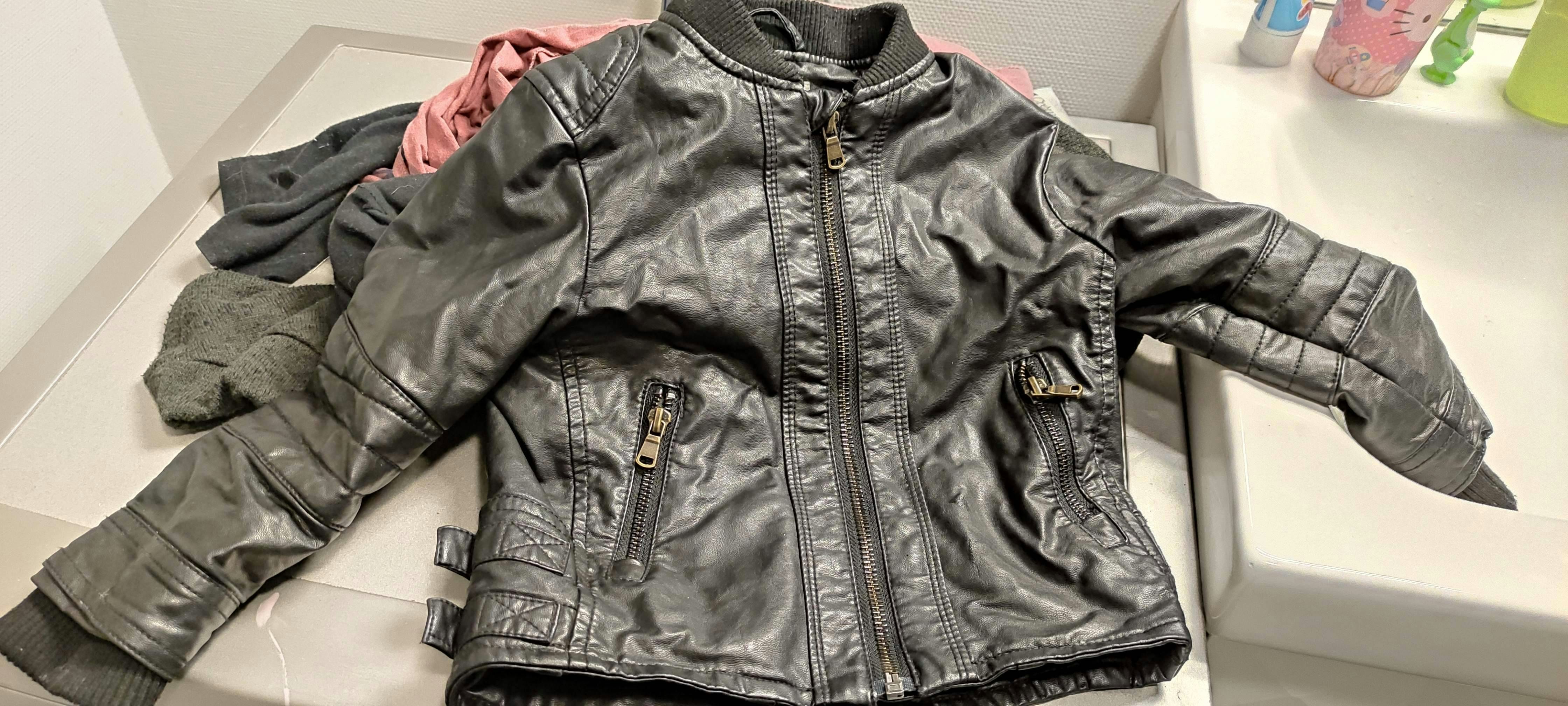 Veste en cuir