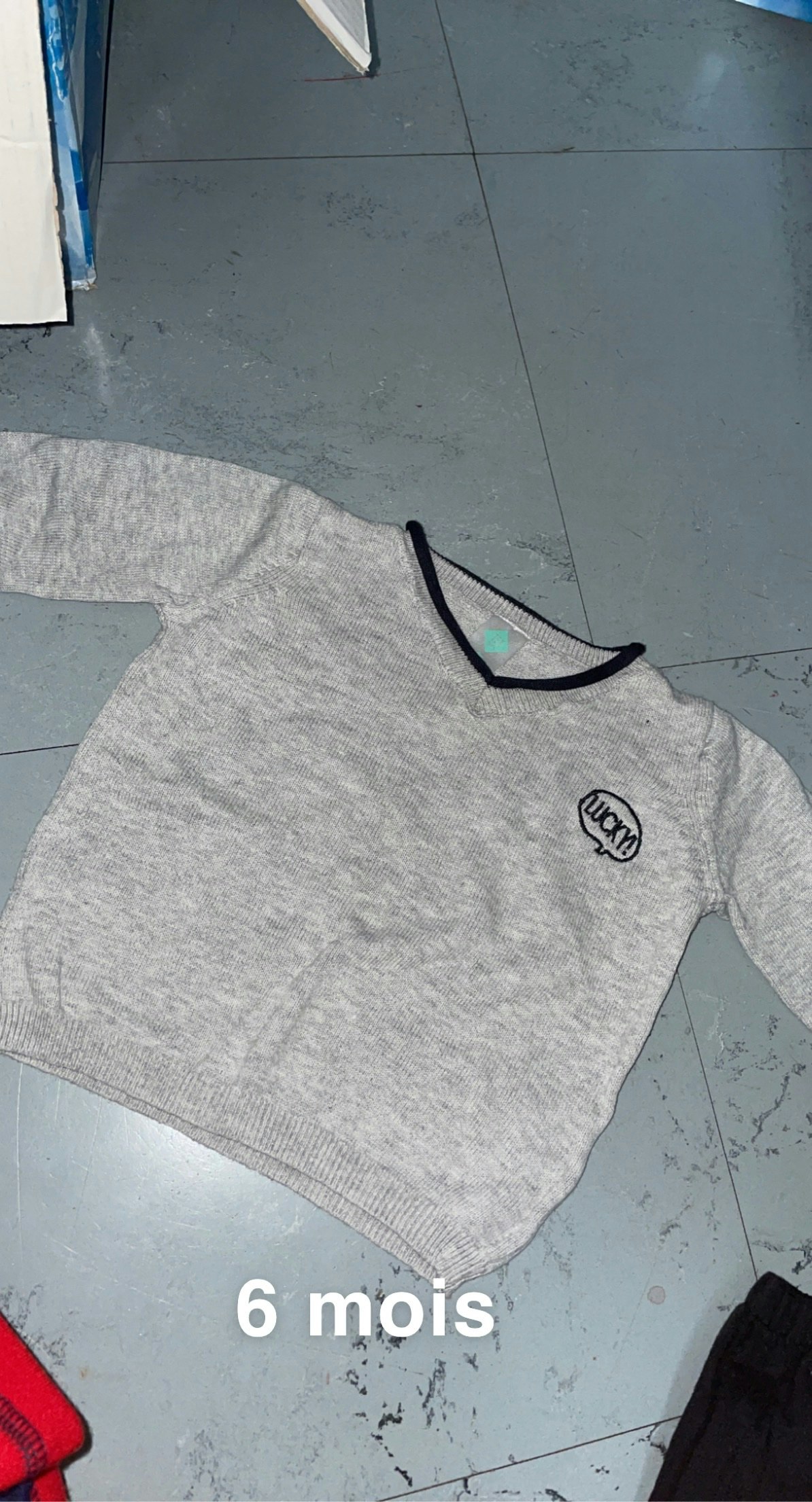 Sweat bébé garçon