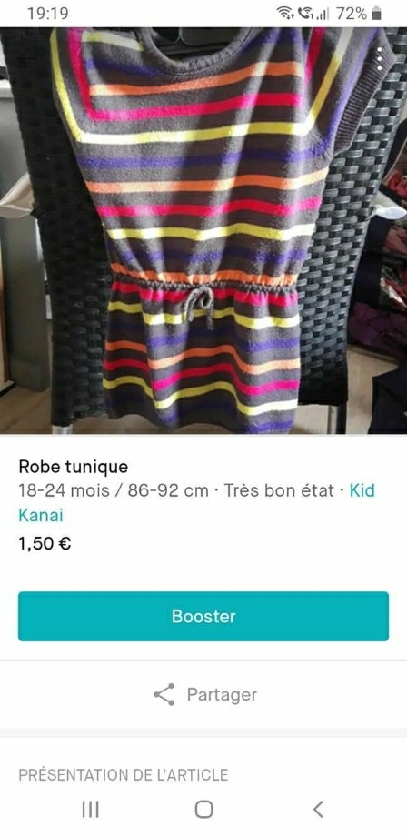 Lot 3 robes tuniques - photo numéro 2