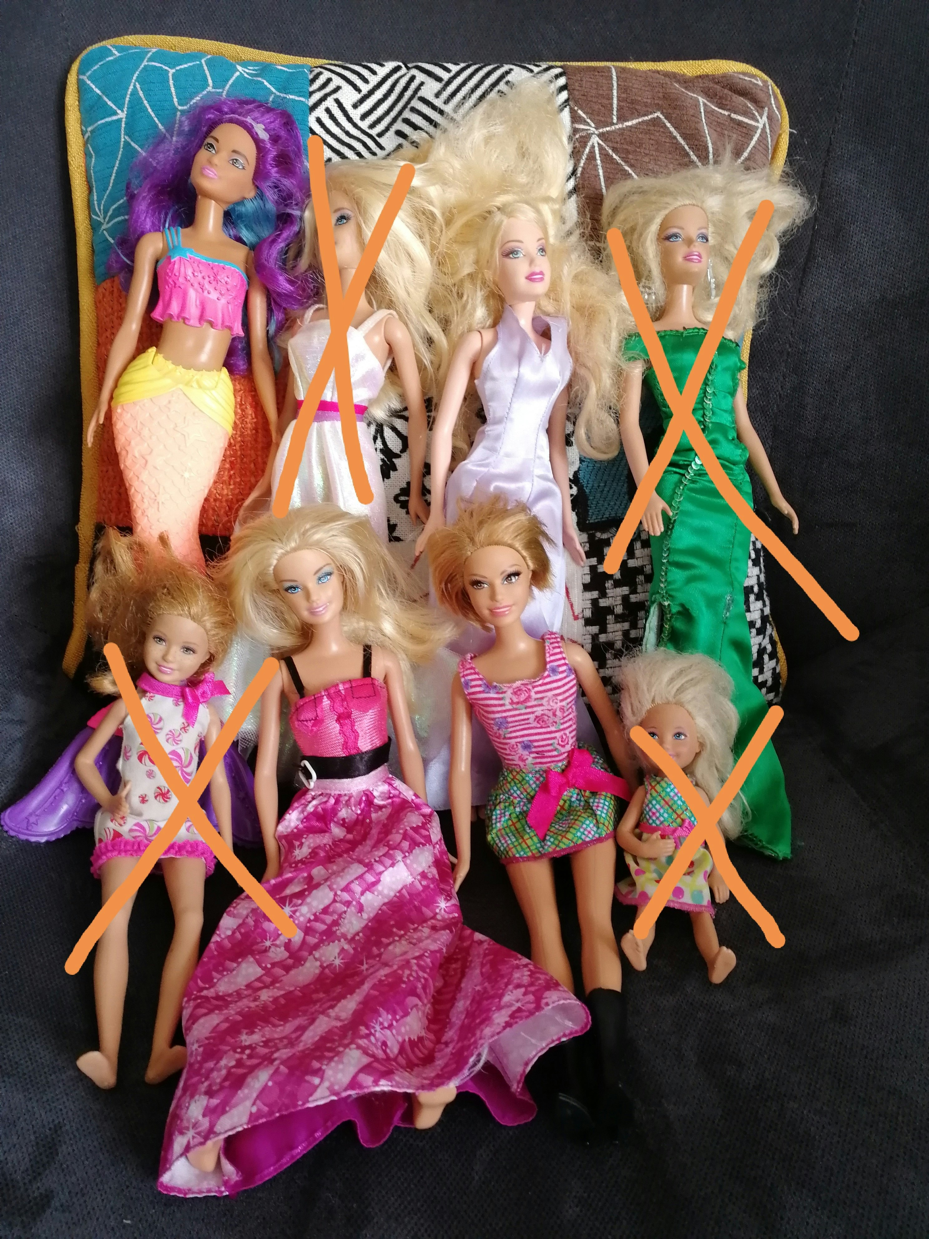 Lot. Barbies