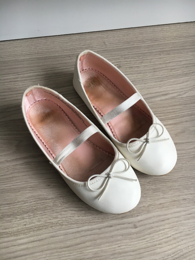 Ballerine Blanche P 30 Beebs Achat Vente Bebe