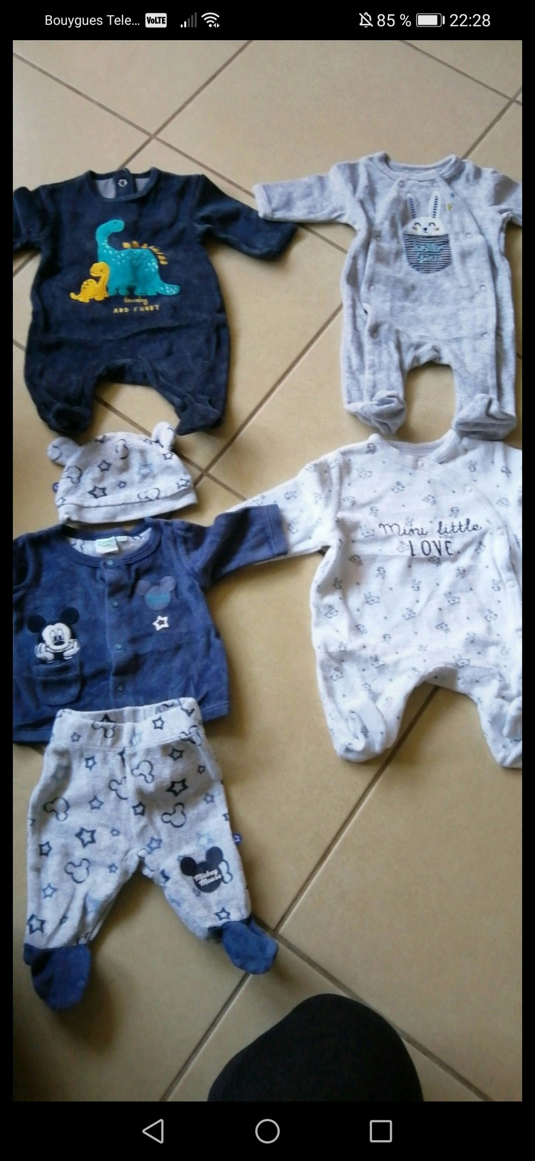 Lot de 4 pyjamas