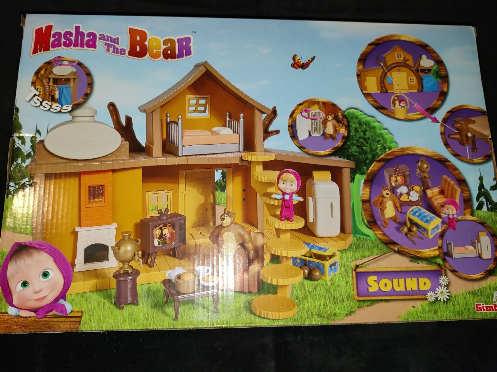 Maison Masha et Mishka sonore neuf
