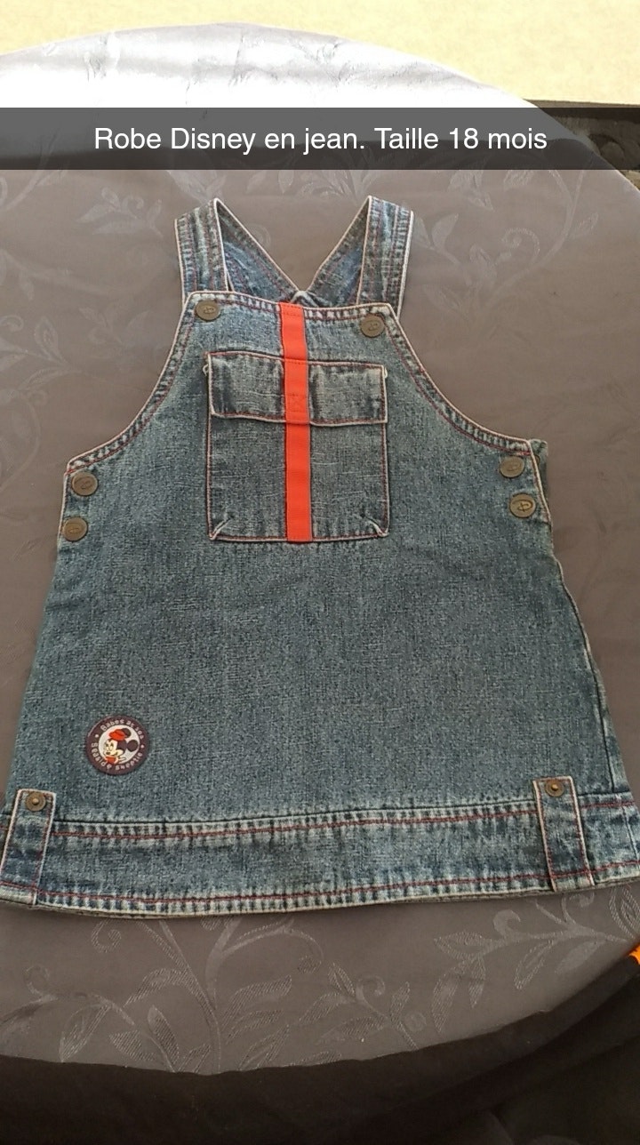 Robe en jean