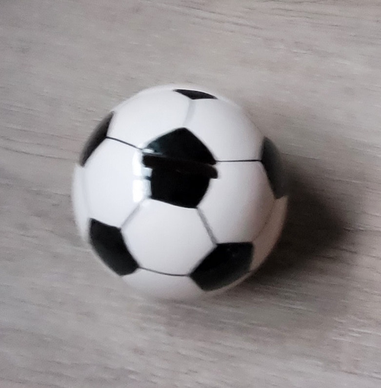 Tirelire ballon de foot