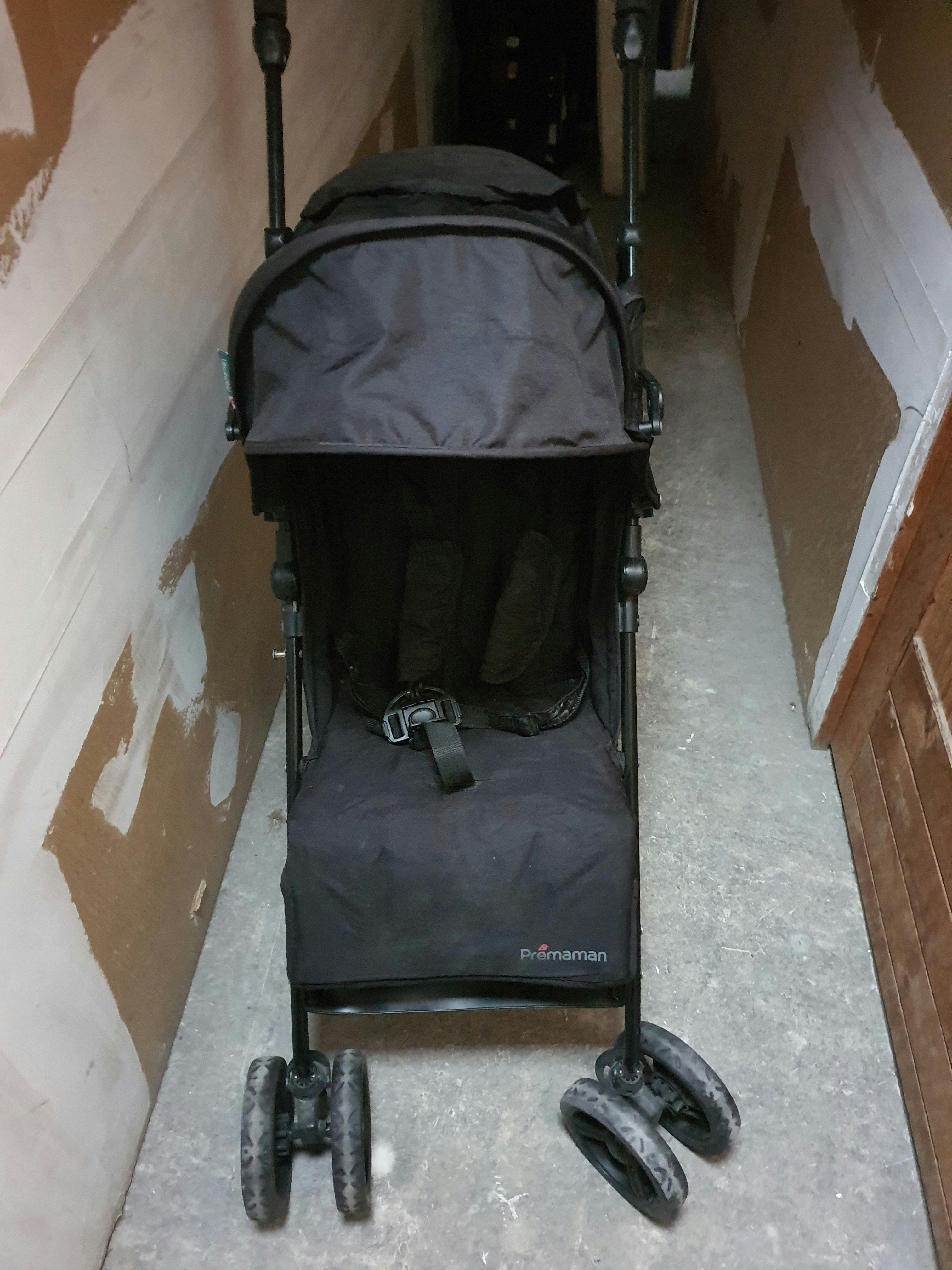 Poussette canne noire - photo numéro 5