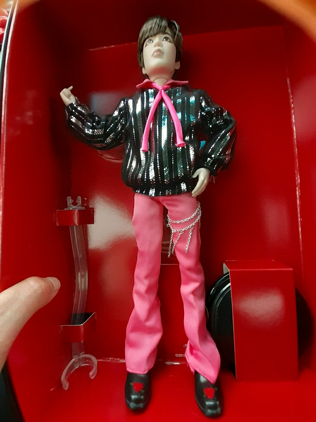 Grande figurine de jimine BTS kpop neuve 30 cm - photo numéro 2