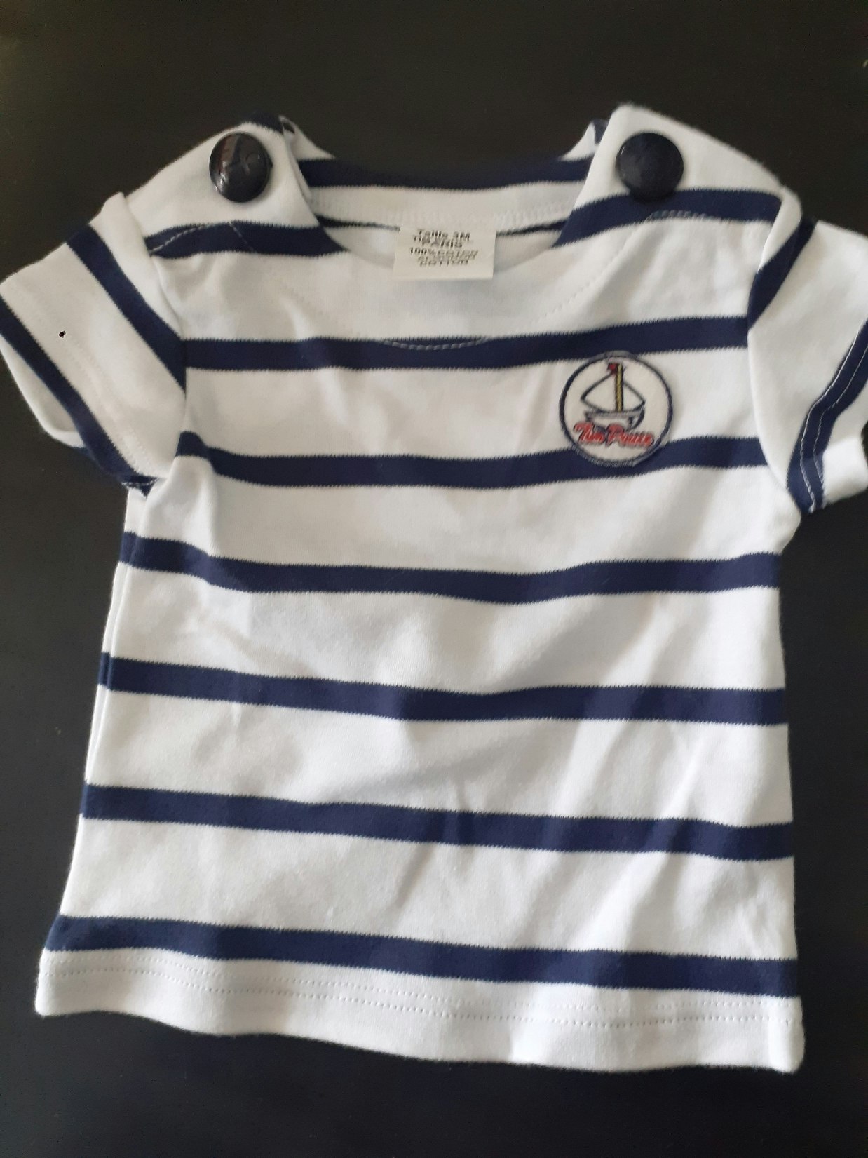 Tee-shirt bébé garçon 3 mois