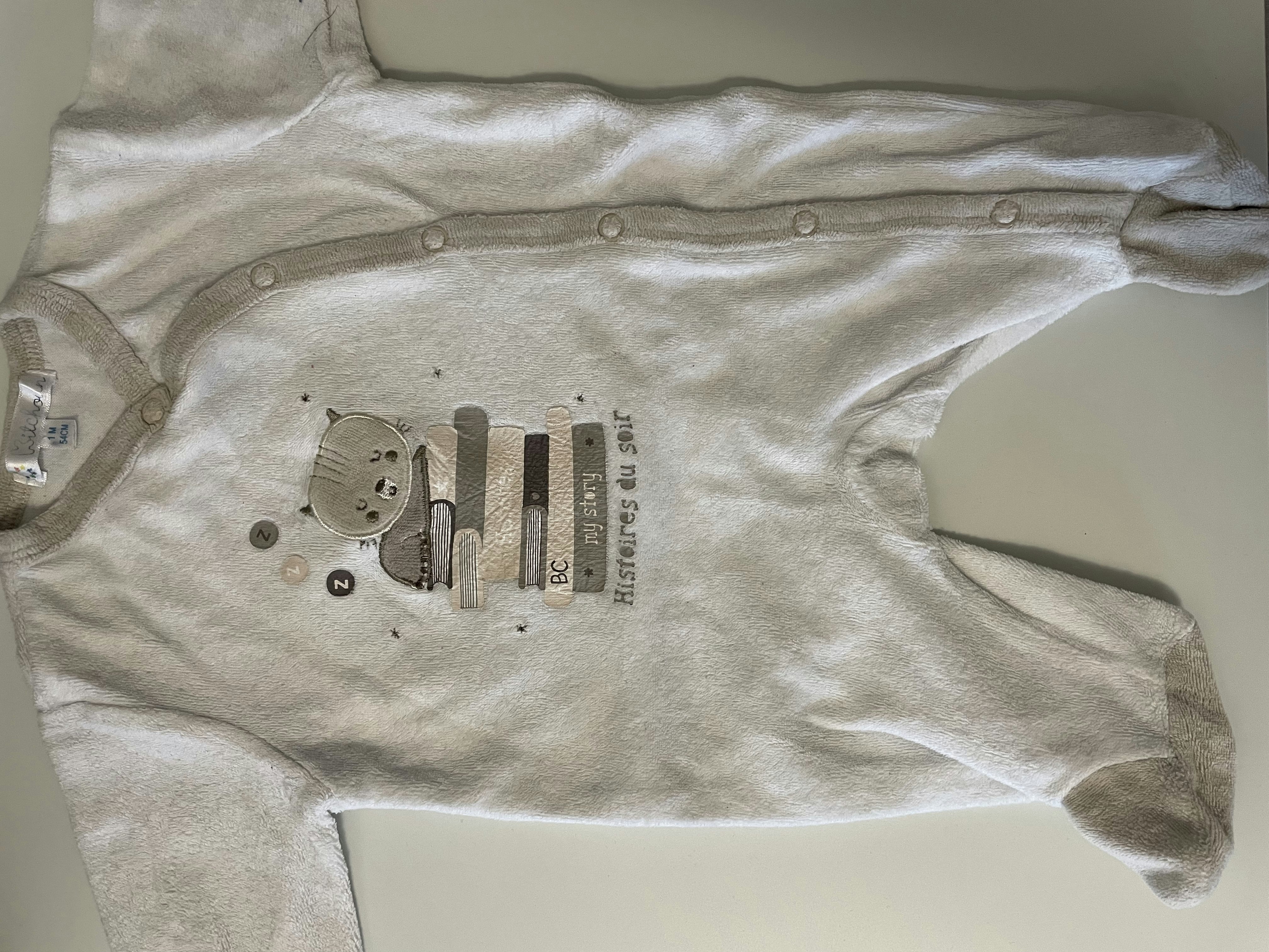Lot de pyjamas 1 mois - photo numéro 4