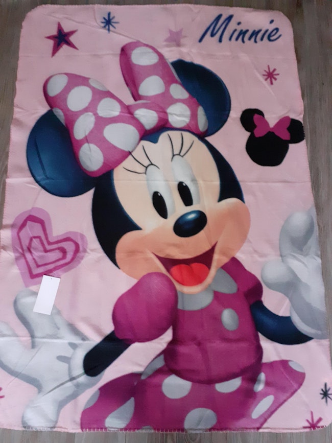 Plaid Polaire Minnie Disney Beebs Achat Vente Bebe Enfant