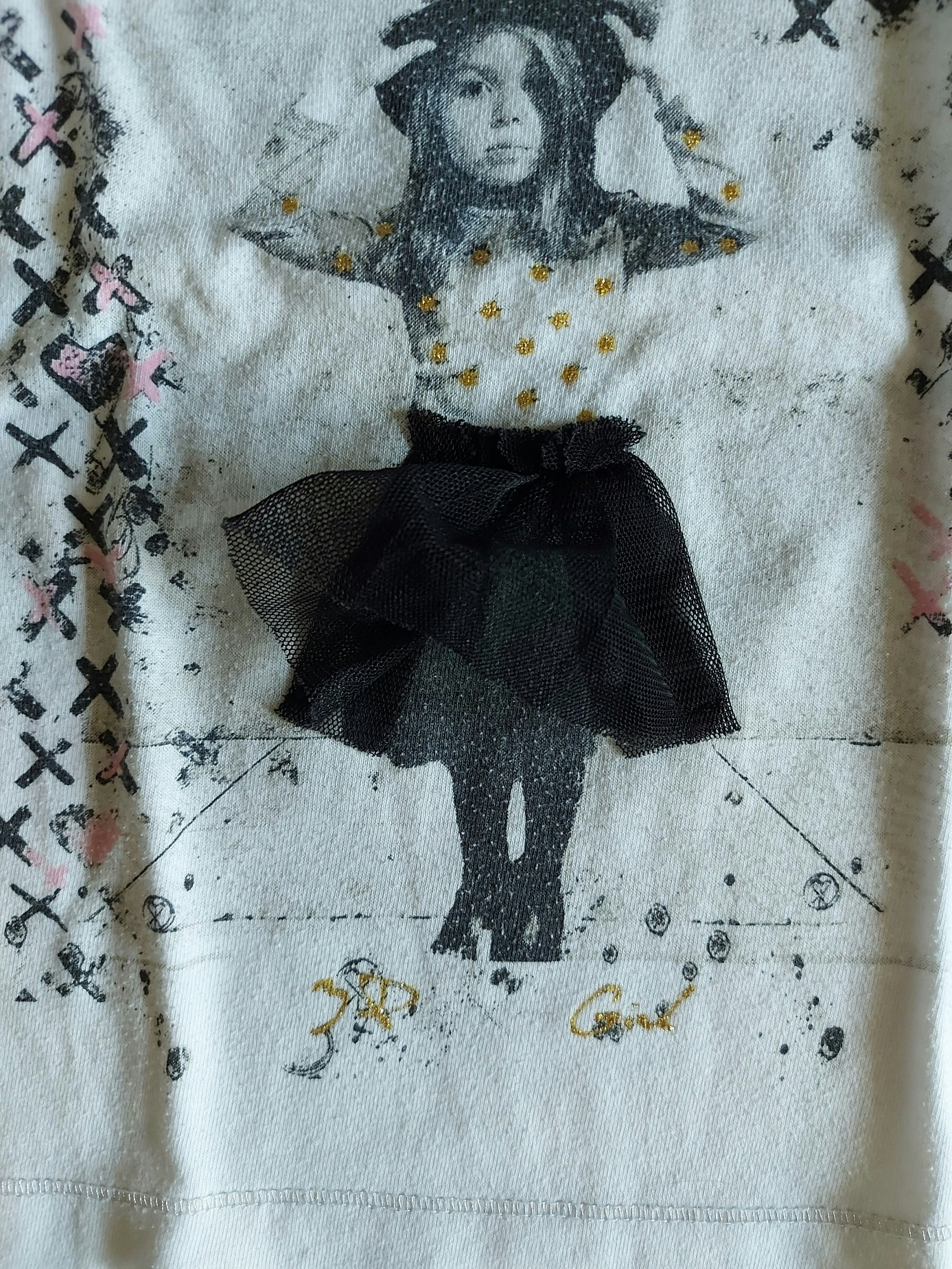 Tee-shirt ML 3 pommes 4/5 ans - photo numéro 2