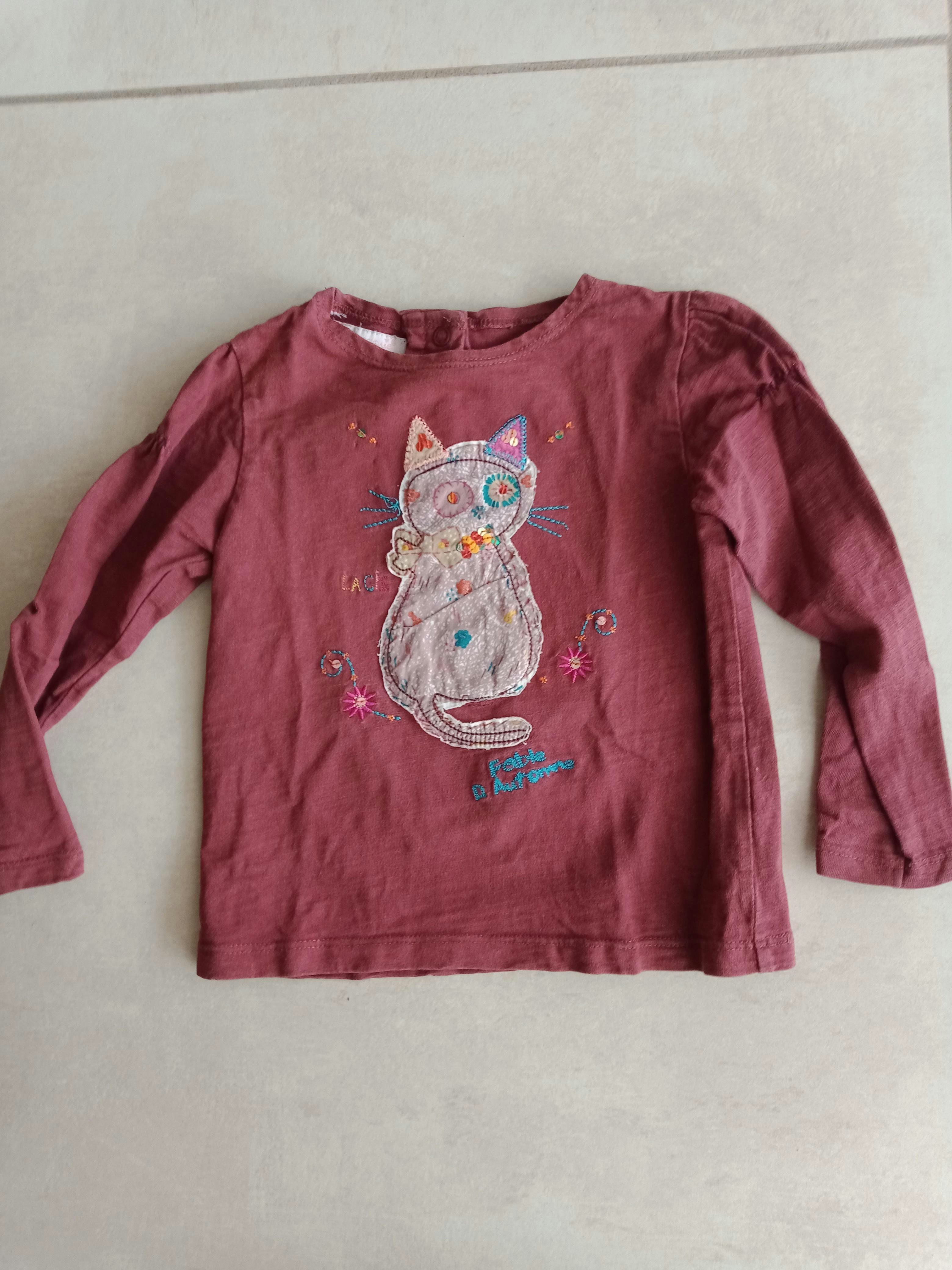 Tee shirt manches longues 3 ans