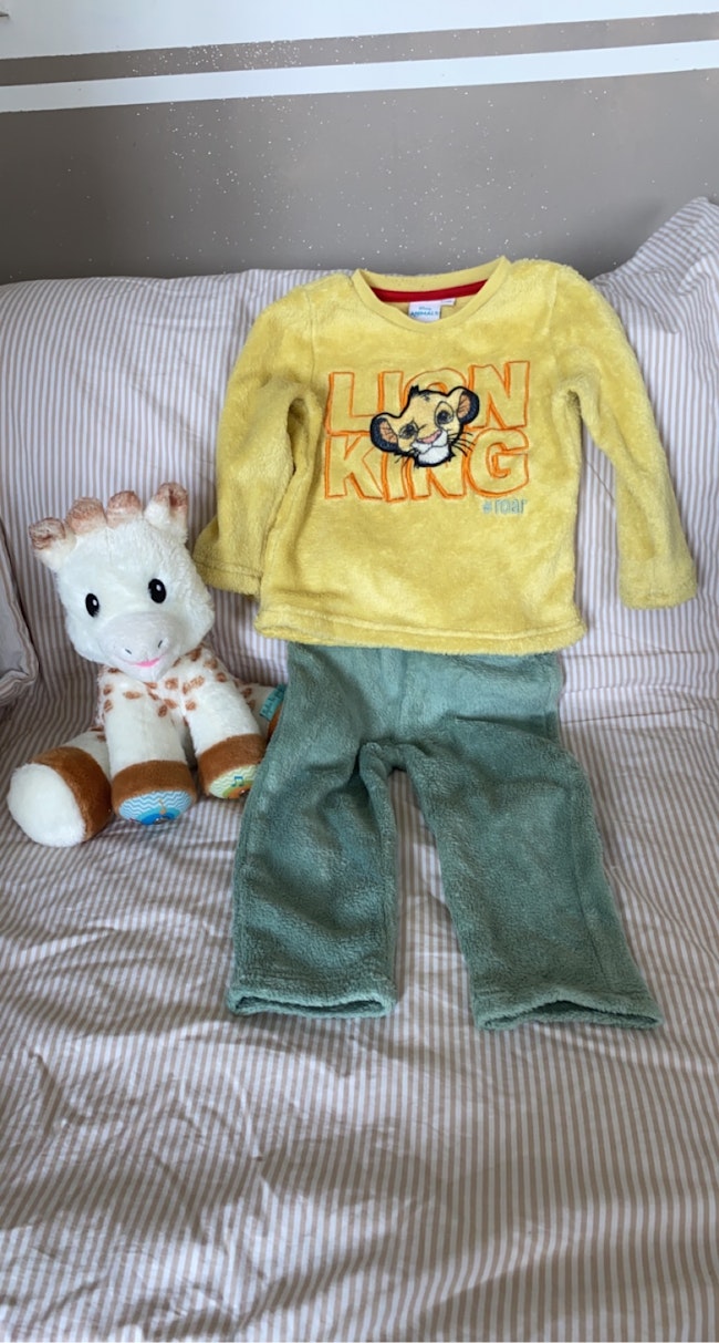 Pyjama Le Roi Lion 2 Ans Beebs Achat Vente Bebe