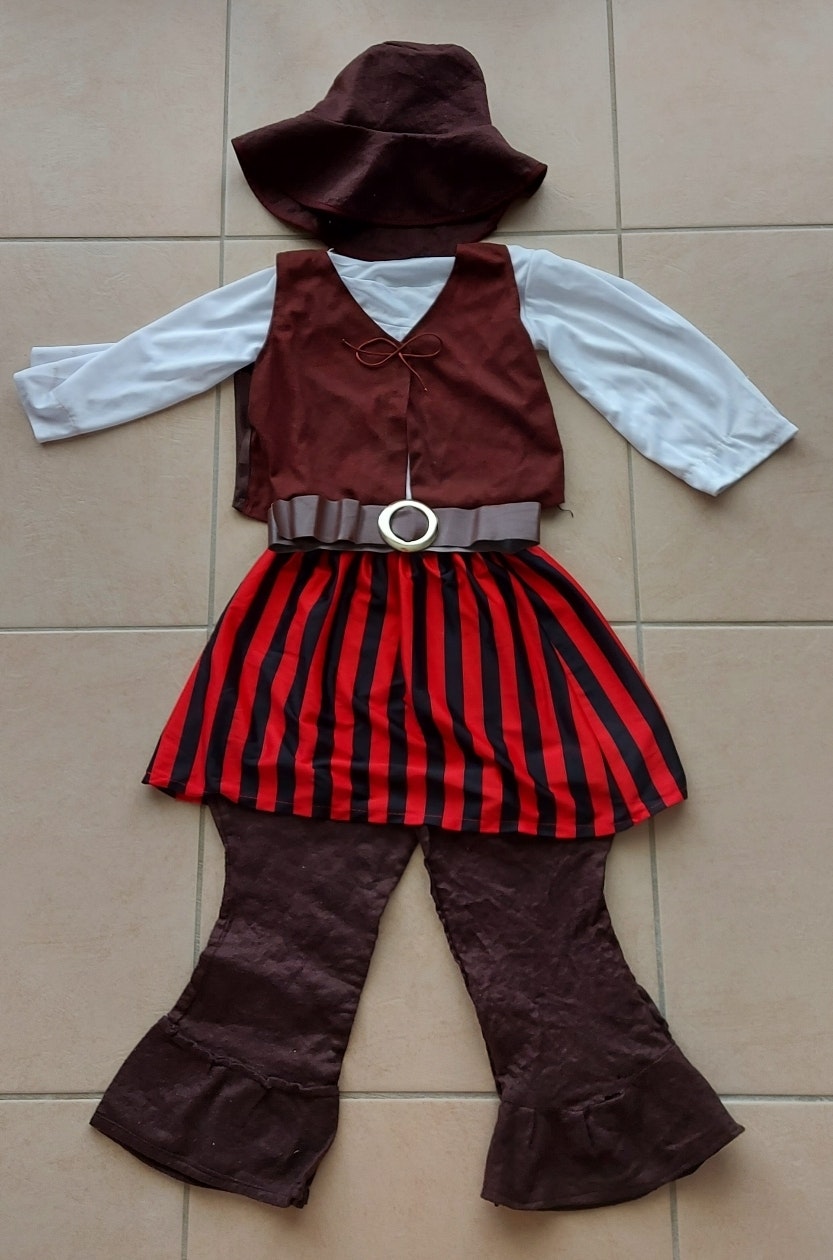 Déguisement pirate 3/4 ans