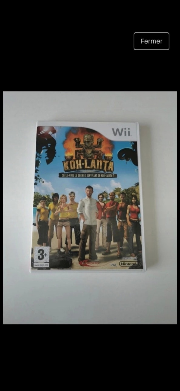 Jeu wii koh Lanta