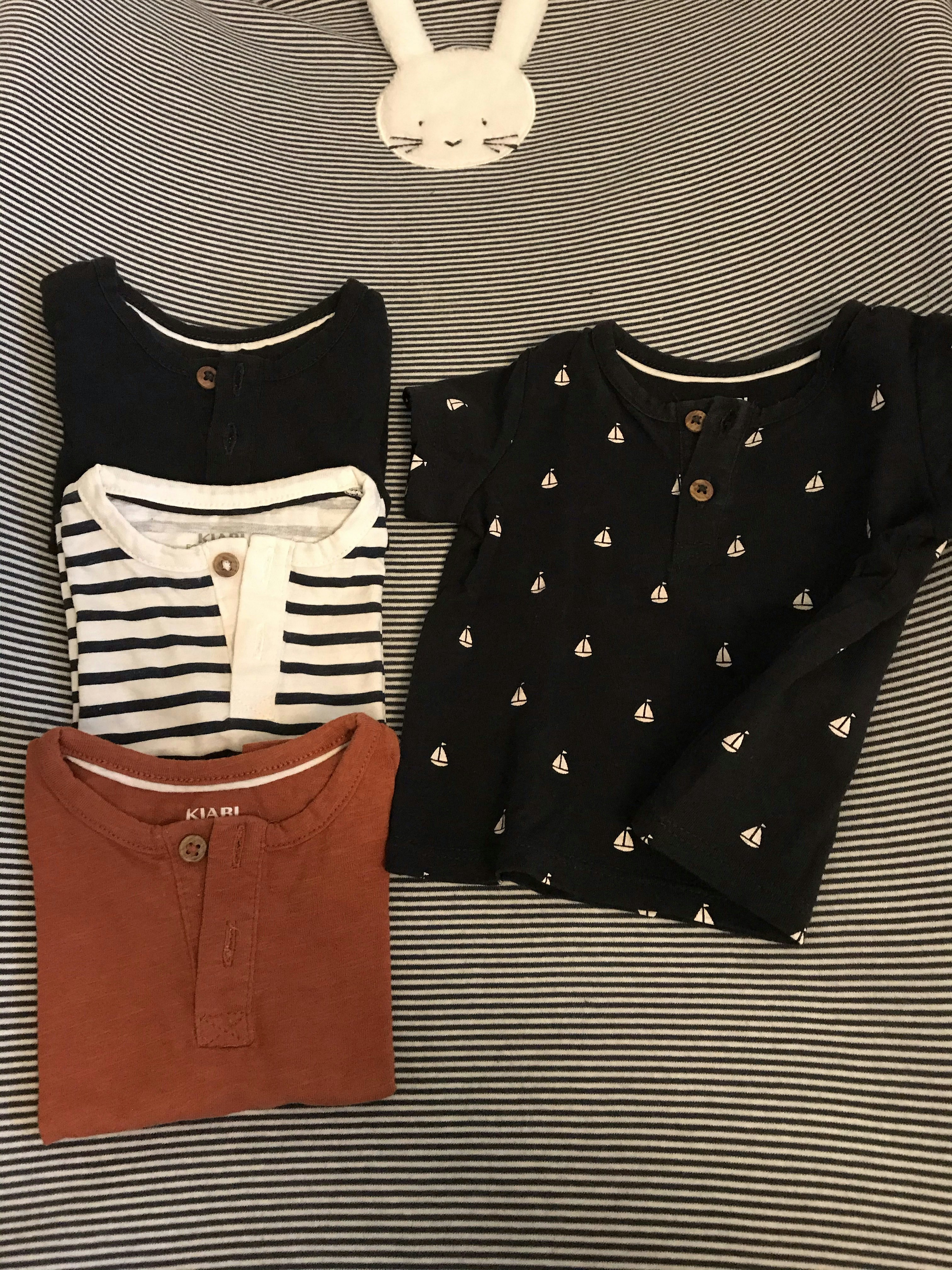 4 tee-shirts Kiabi
