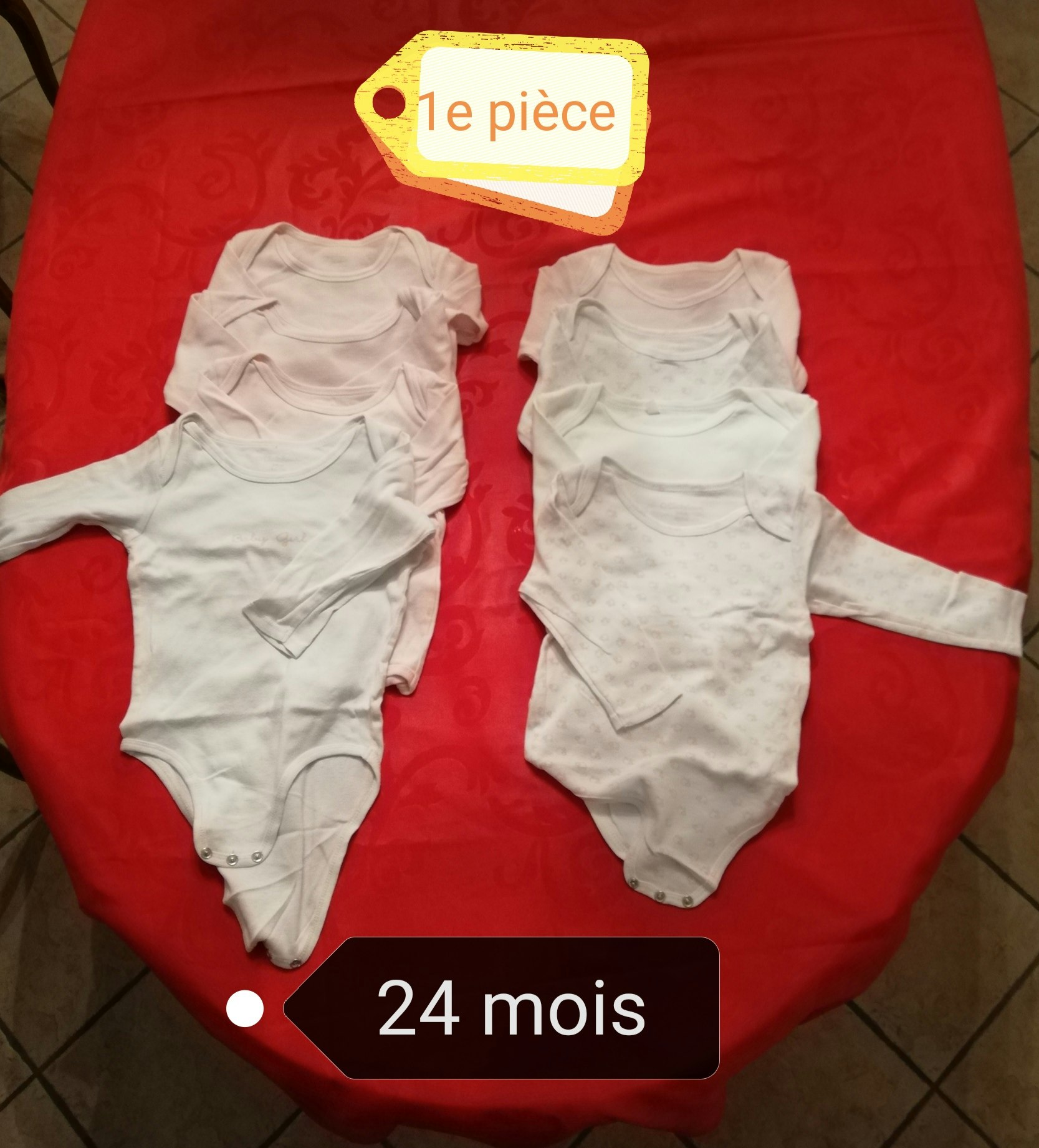 Vêtements filles 24 mois