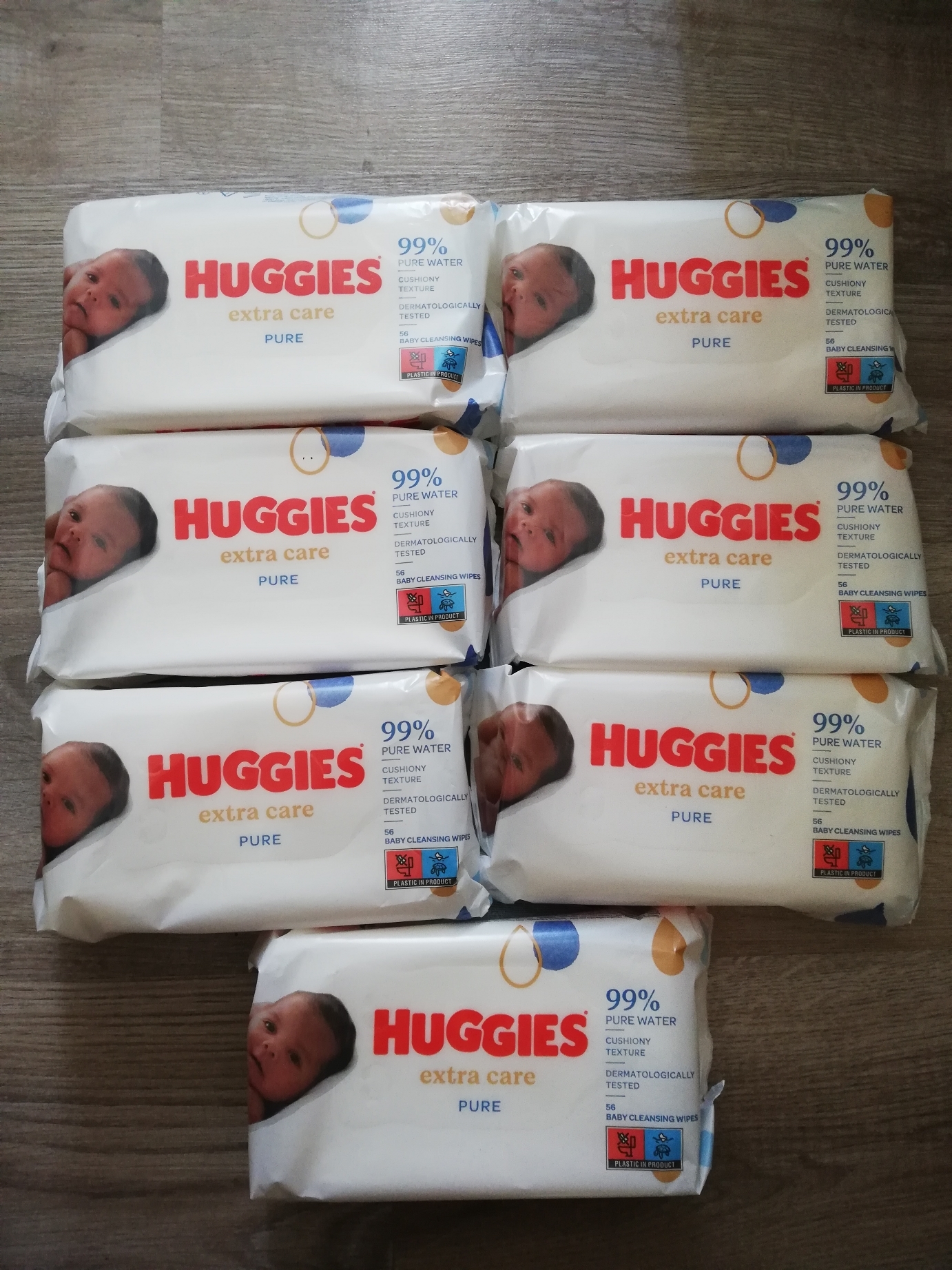 Lingettes huggies