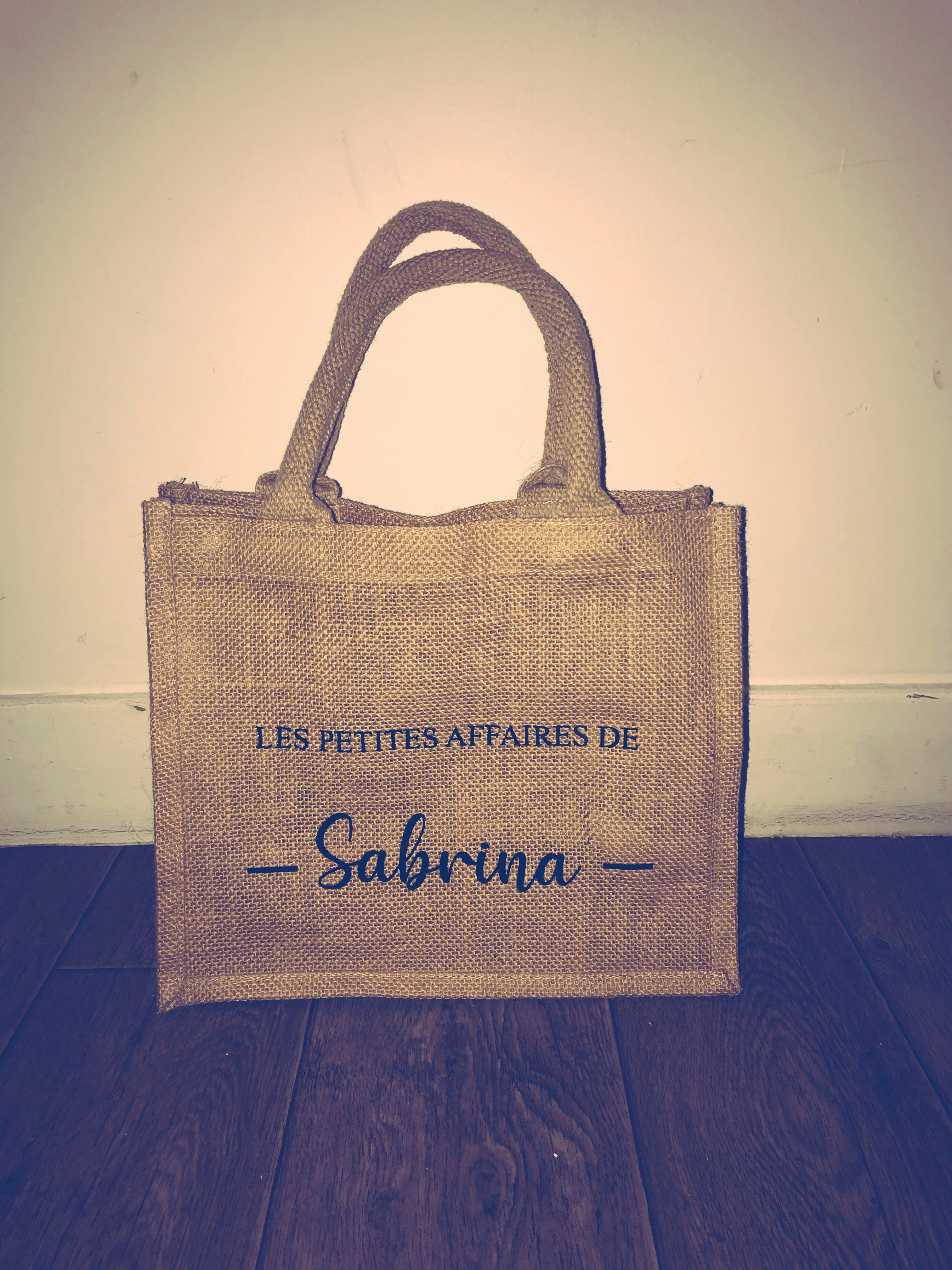 Sac toile de jute