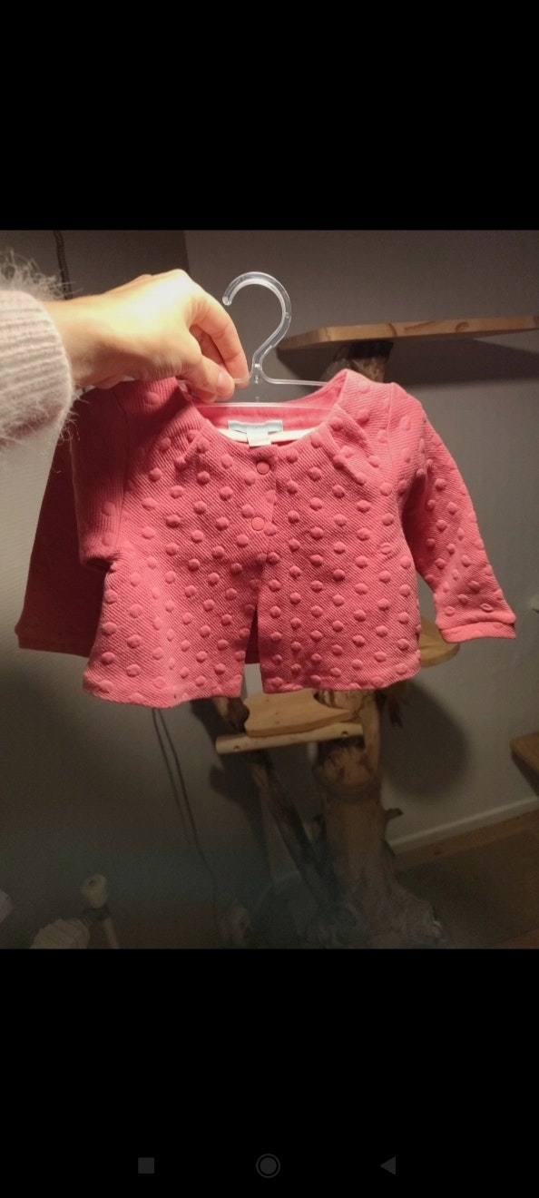 Gilet rose