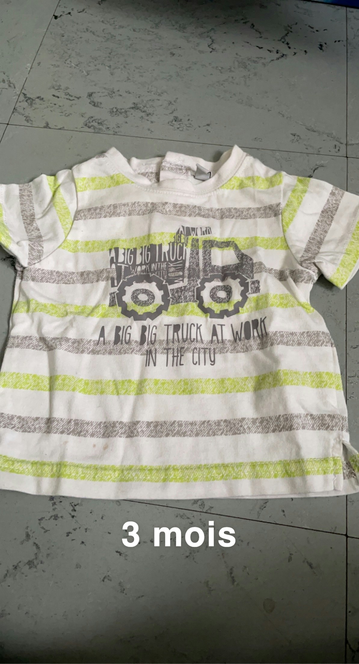 T-shirt bébé garçon