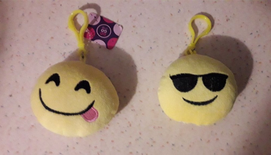 2 Porte clé smileys
