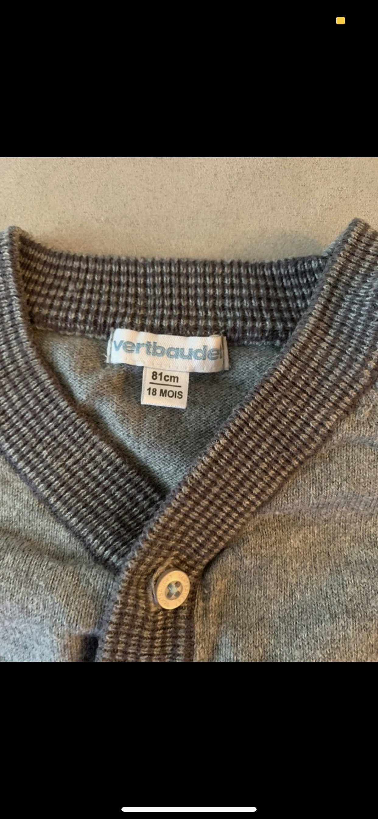 Gilet Vertbaudet neuf - photo numéro 2