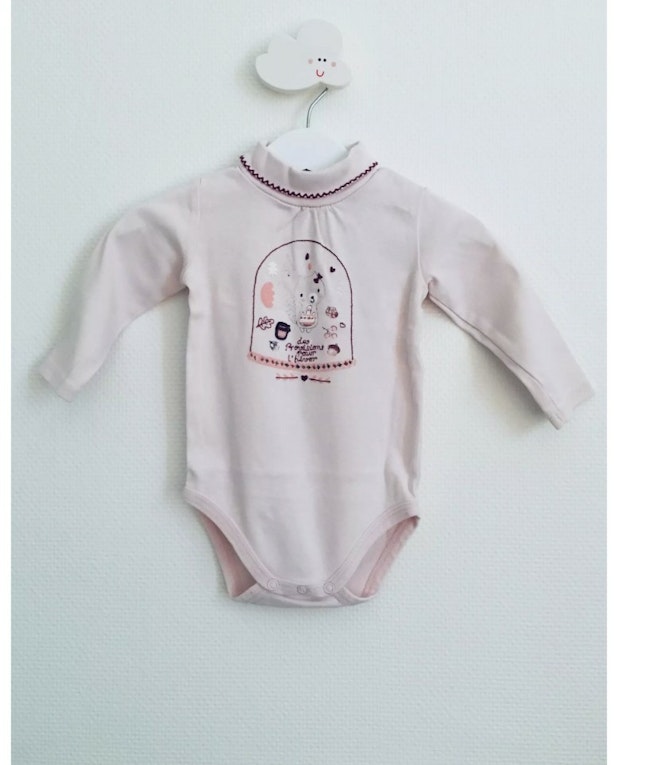 Body Manches Longues A Col Roule Beebs Achat Vente Bebe Enfant