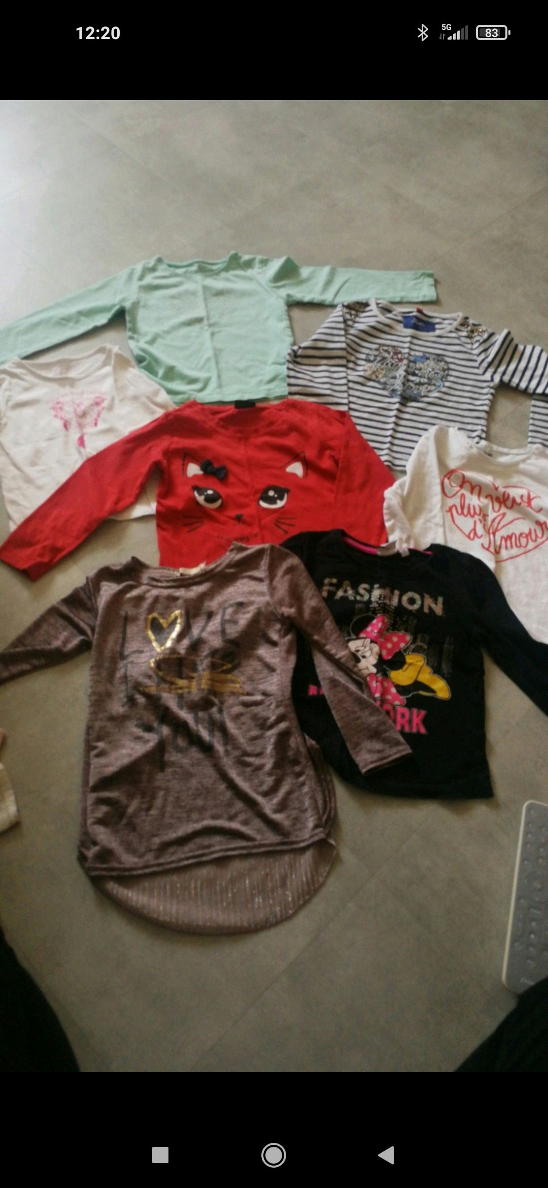 Lots t-shirt manches longues . - photo numéro 2